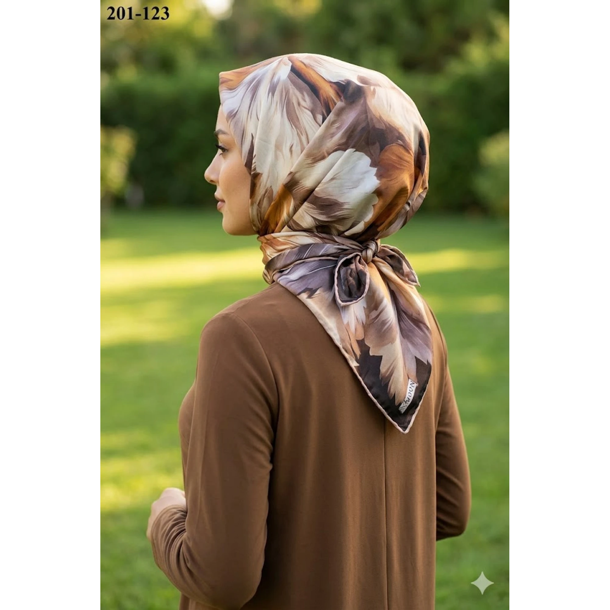 Moon Scarf Soft Pamuk Eşarp 201-123