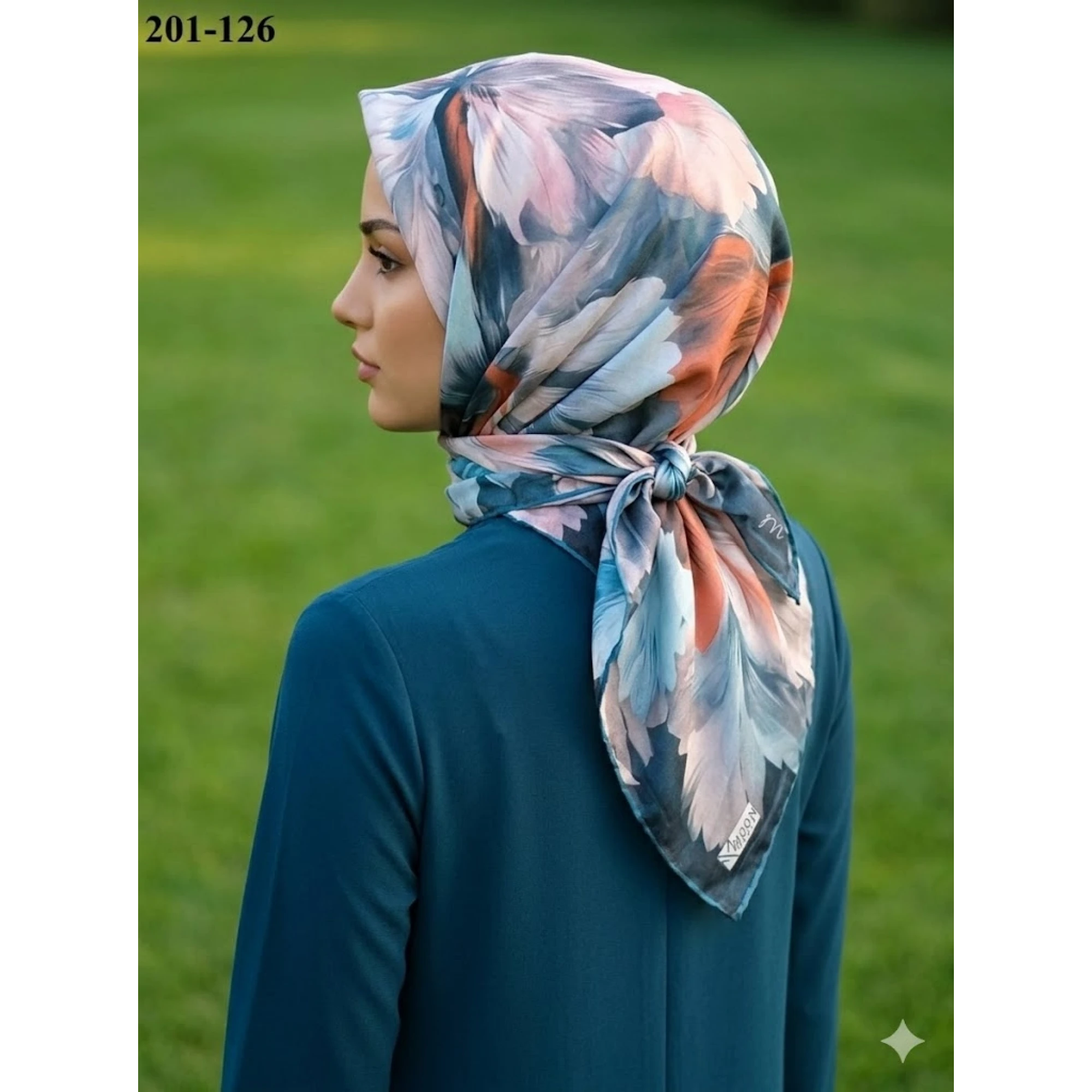 Moon Scarf Soft Pamuk Eşarp 201-126
