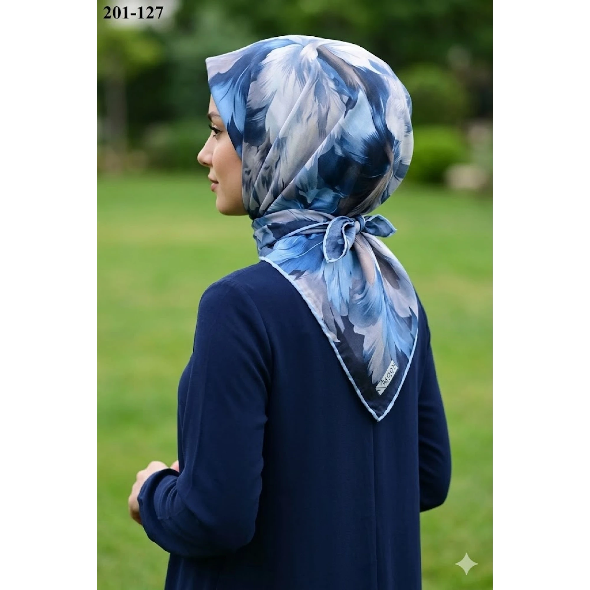 Moon Scarf Soft Pamuk Eşarp 201-127