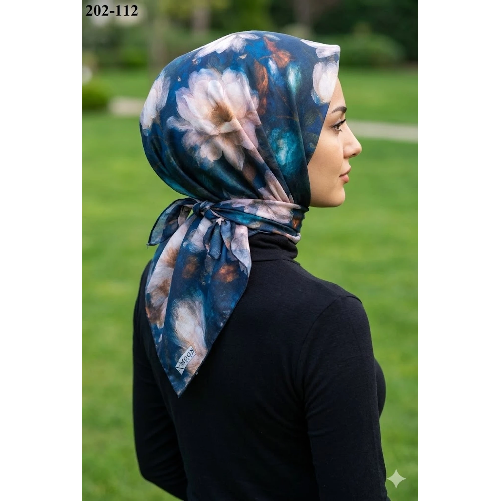 Moon Scarf Soft Pamuk Eşarp 202-112