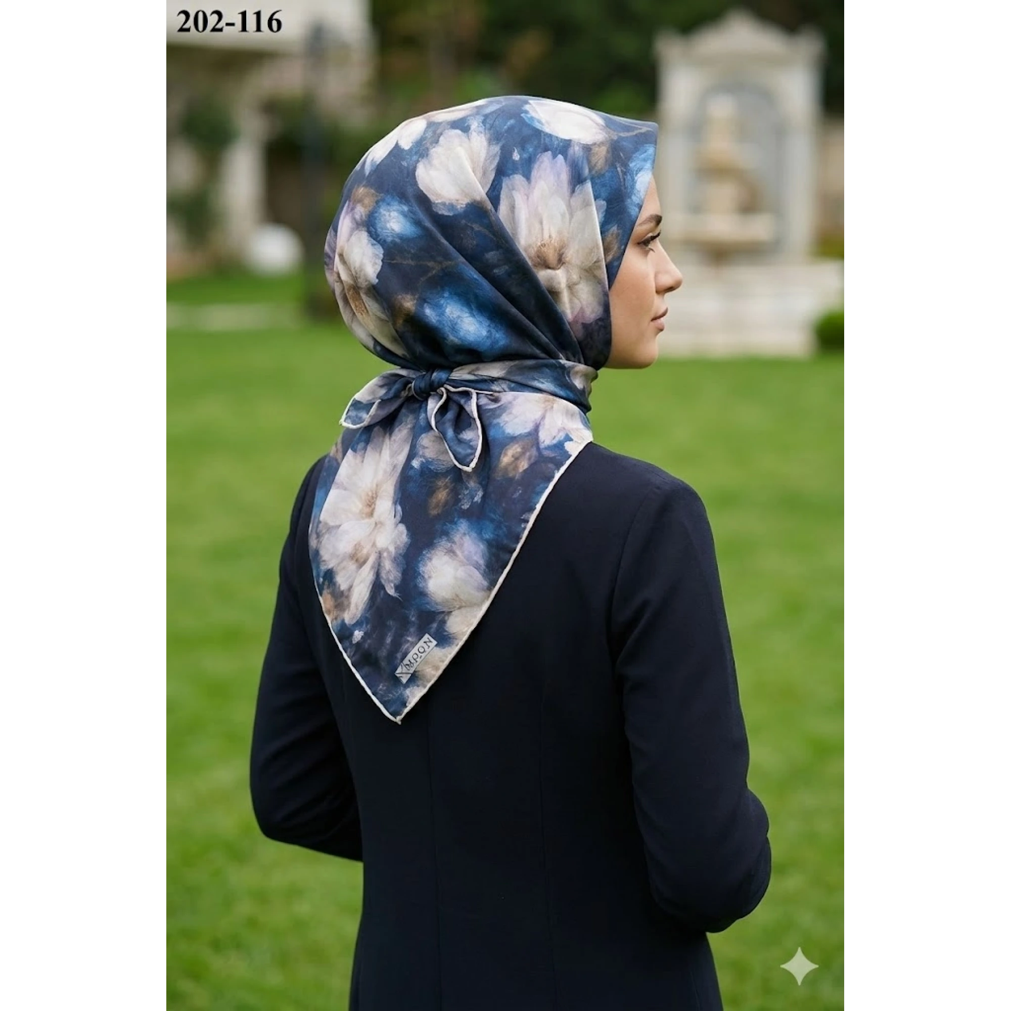 Moon Scarf Soft Pamuk Eşarp 202-116