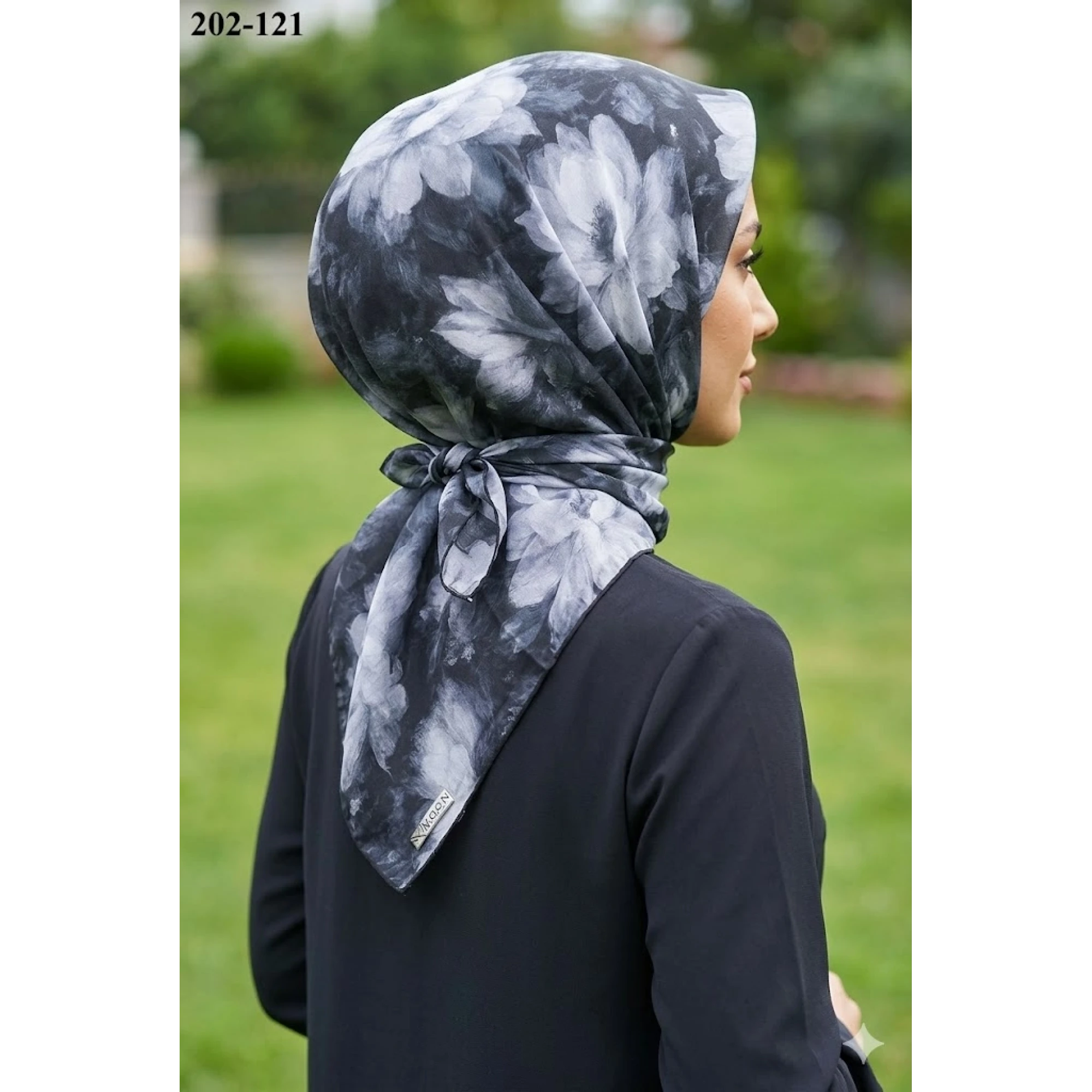 Moon Scarf Soft Pamuk Eşarp 202-121