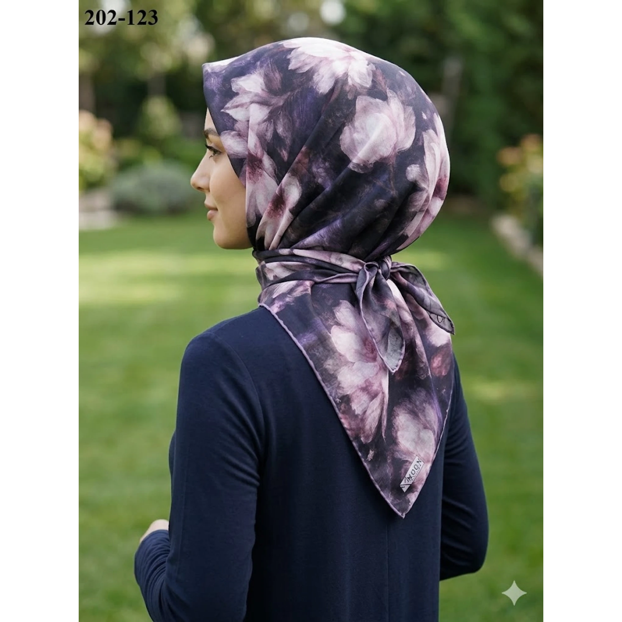 Moon Scarf Soft Pamuk Eşarp 202-123
