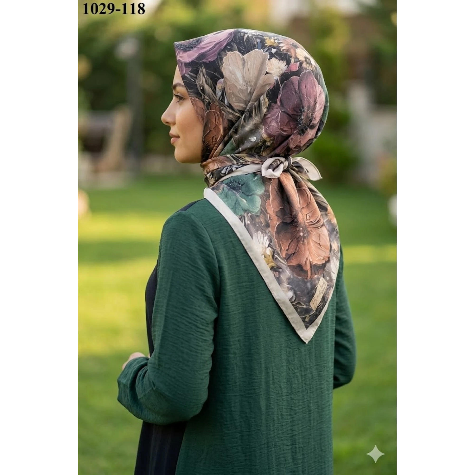Belinda Scarf Bambu Pamuk Eşarp (Açık Taş) 1029-118