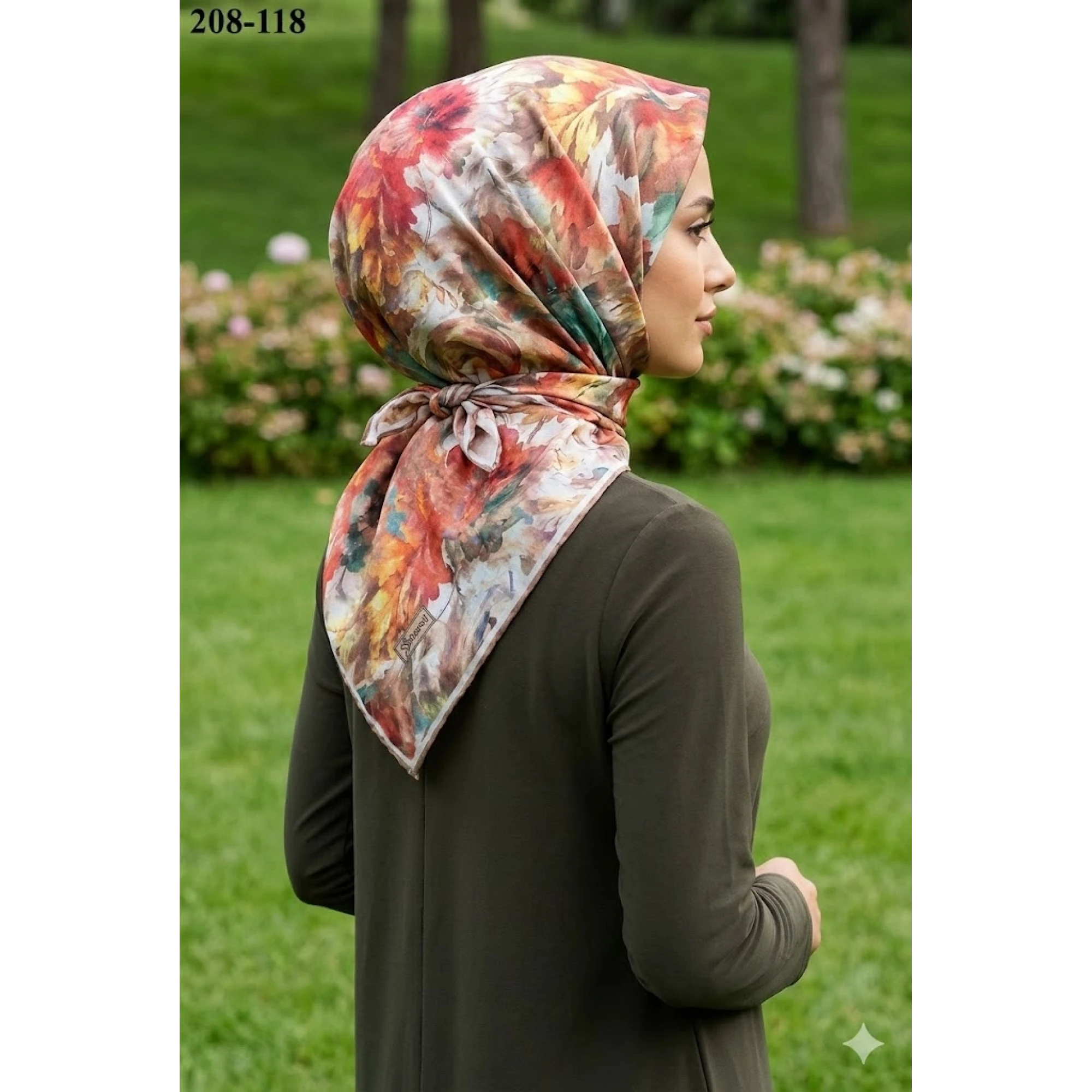 Sharell Soft Pamuk Eşarp 208-118