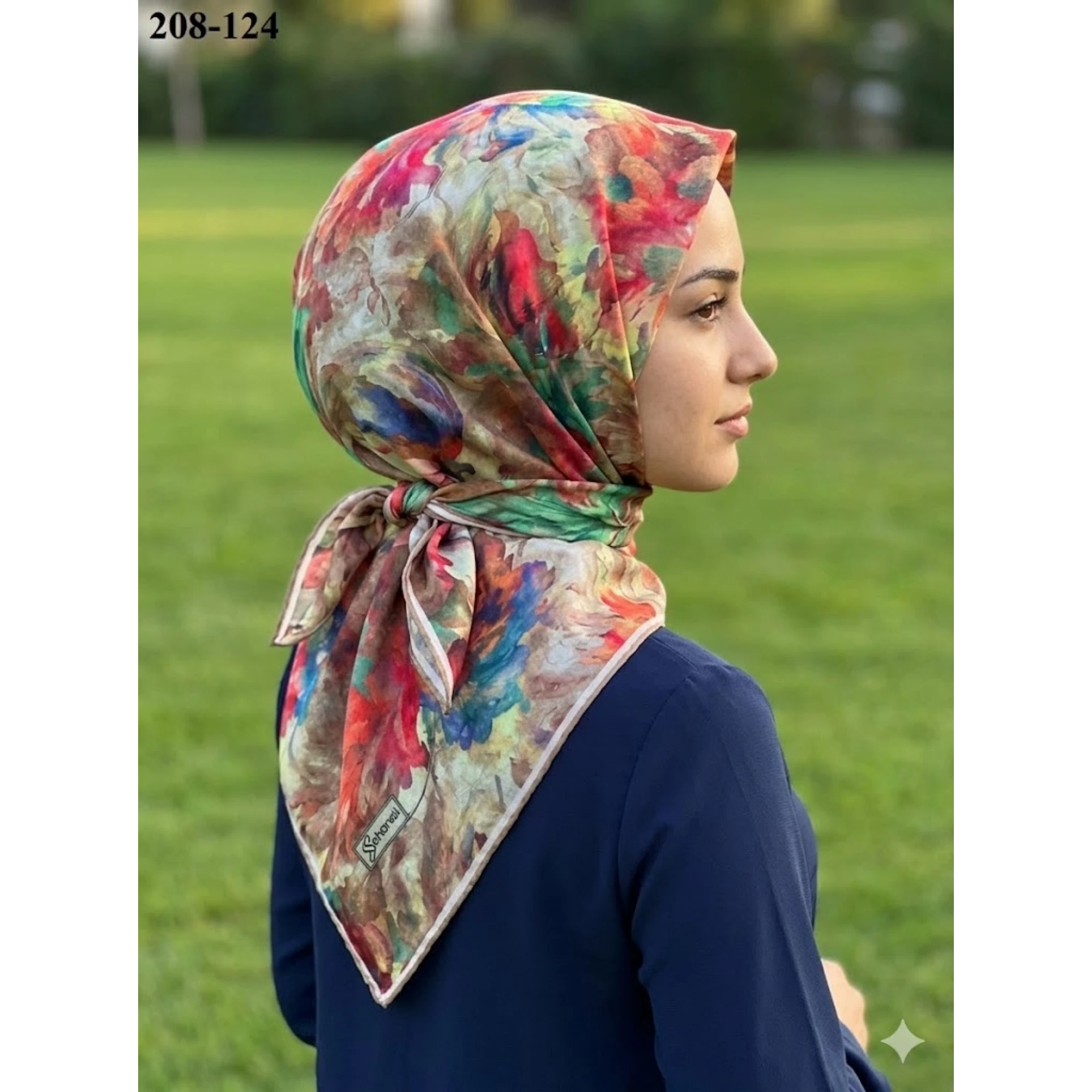 Sharell Soft Pamuk Eşarp 208-124