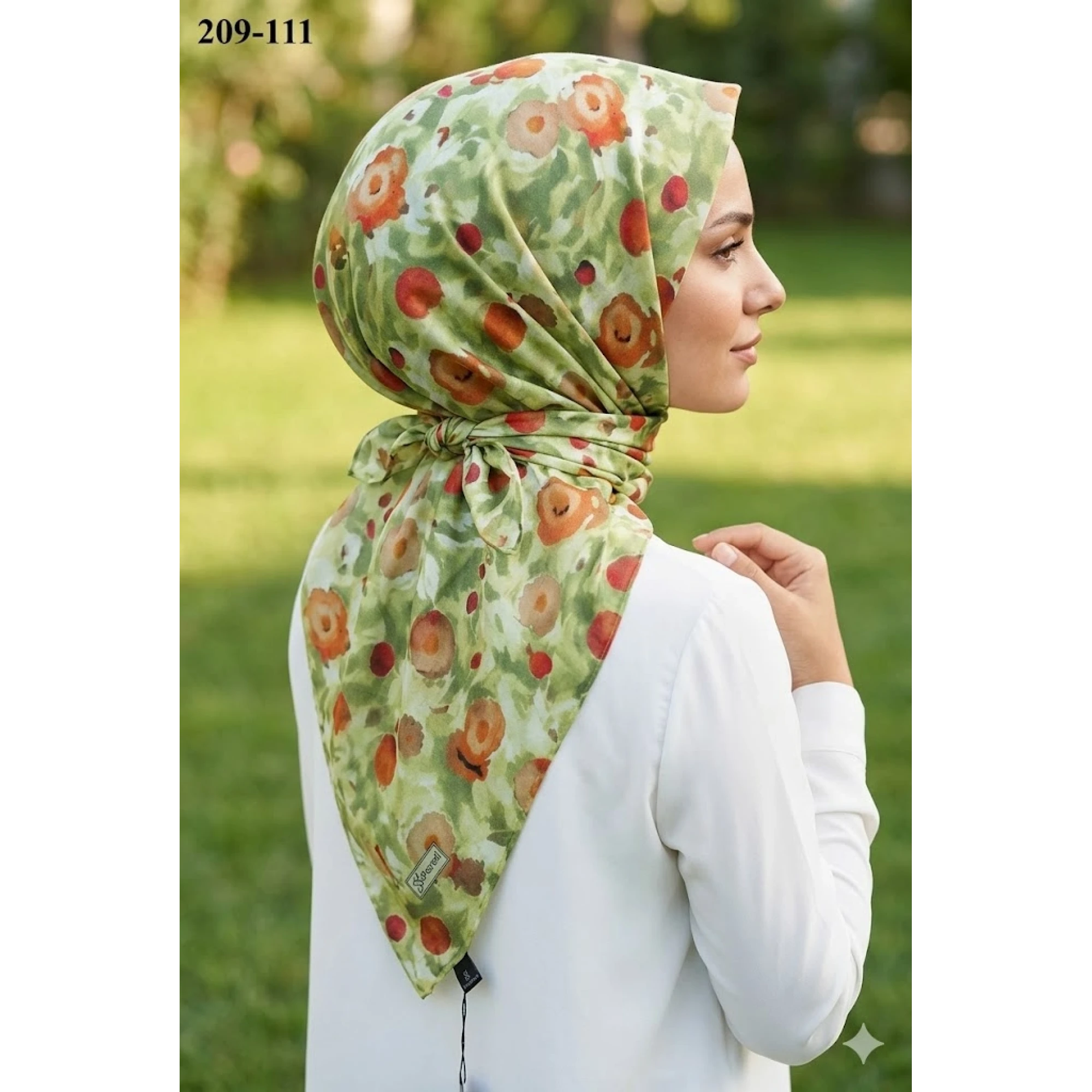 Sharell Soft Pamuk Eşarp 209-111