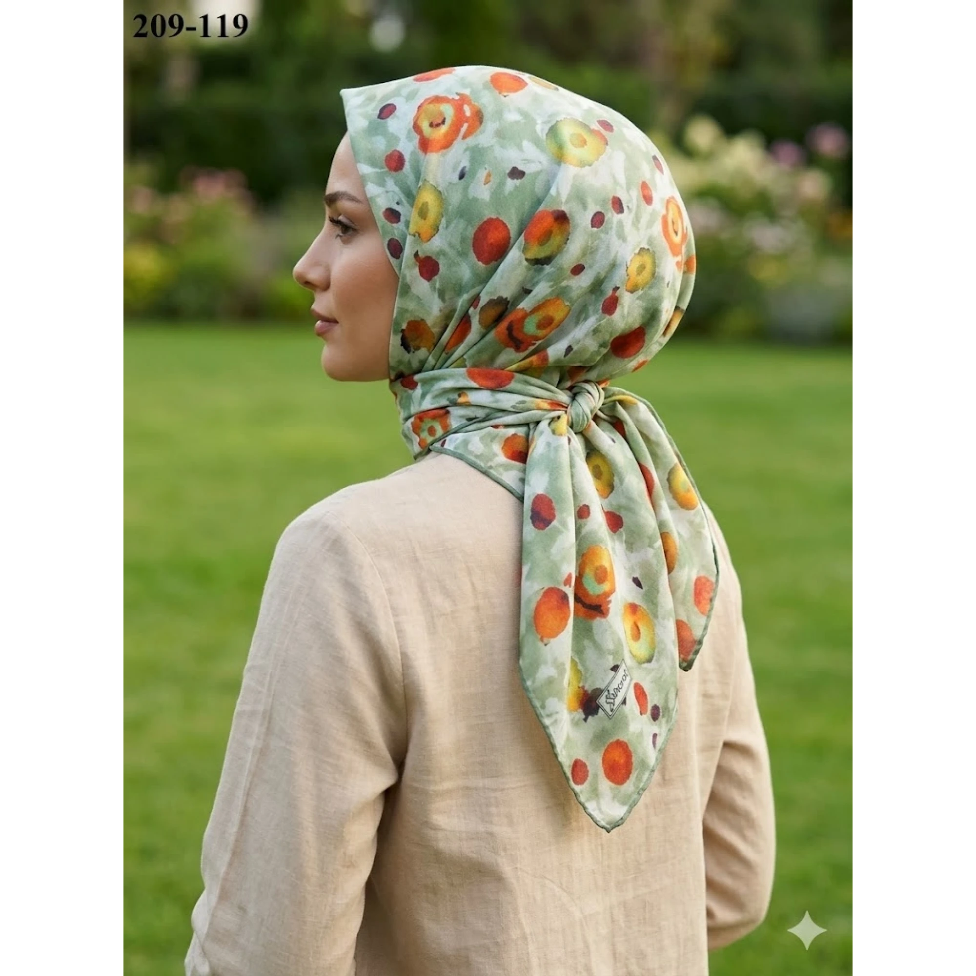 Sharell Soft Pamuk Eşarp 209-119