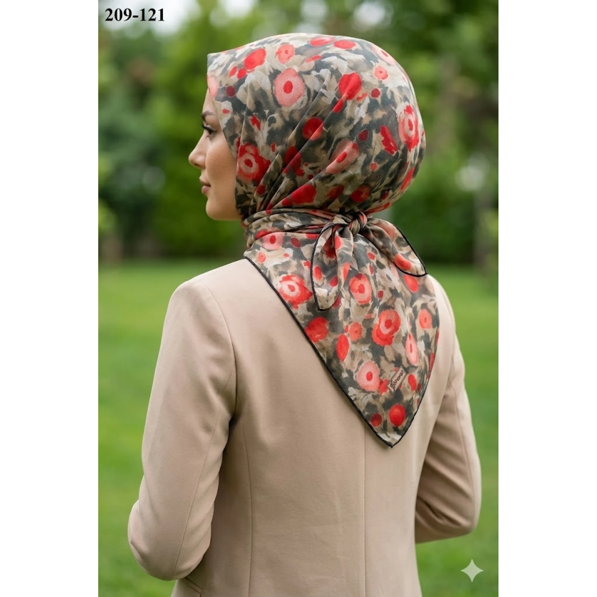 Sharell Soft Pamuk Eşarp 209-121