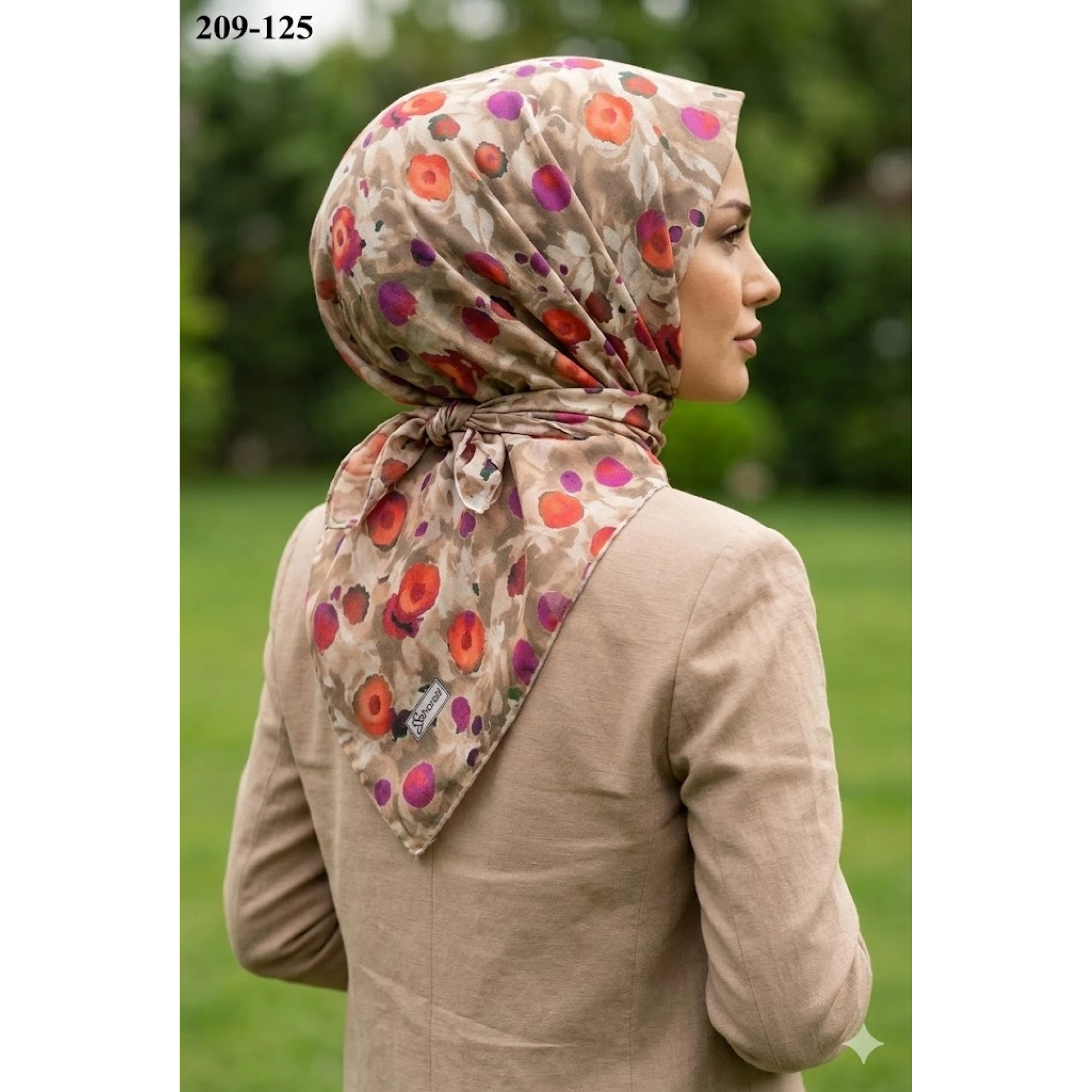 Sharell Soft Pamuk Eşarp 209-125