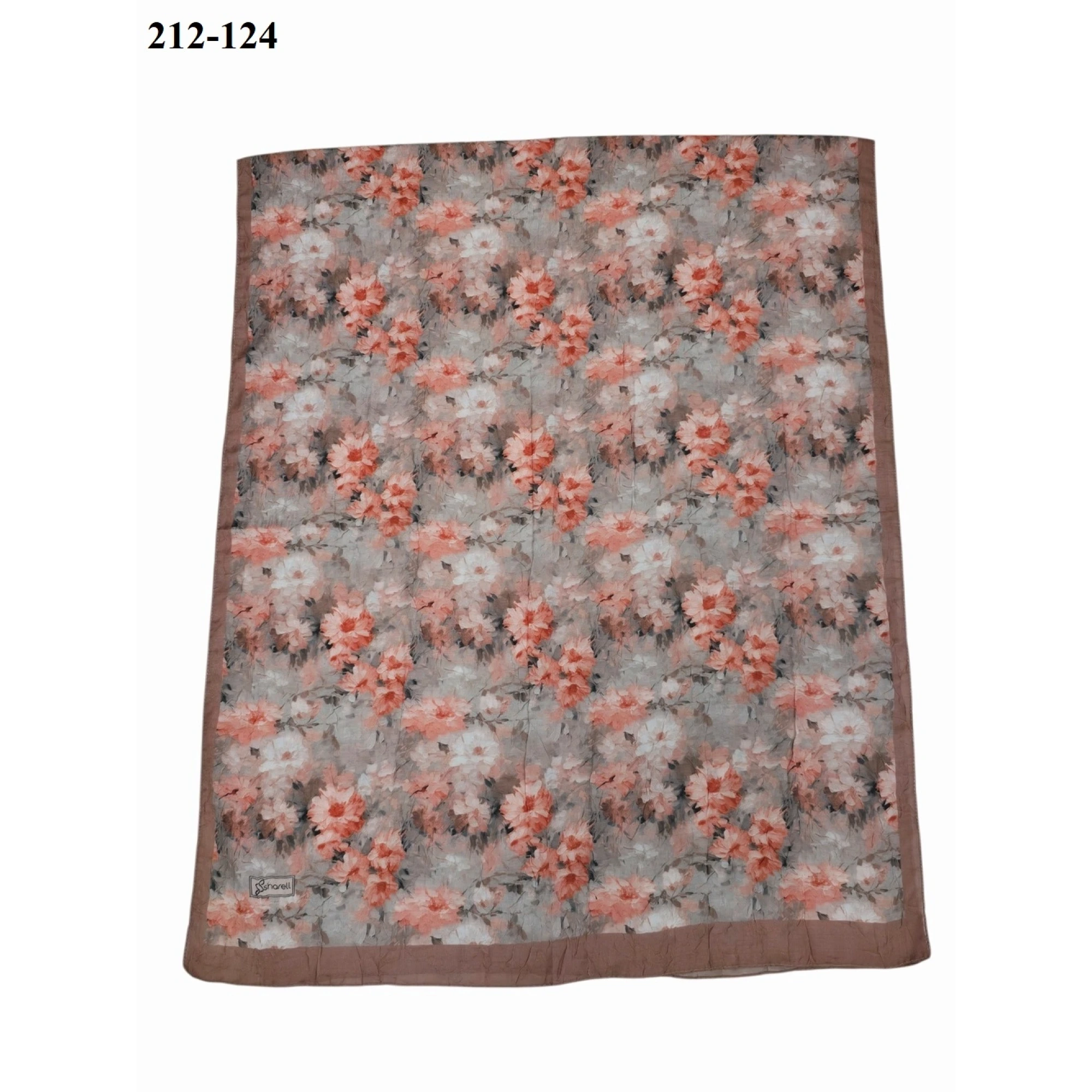 Sharell Bambu Kraş Pamuk Şal (Pişmiş Ayva) 212-124