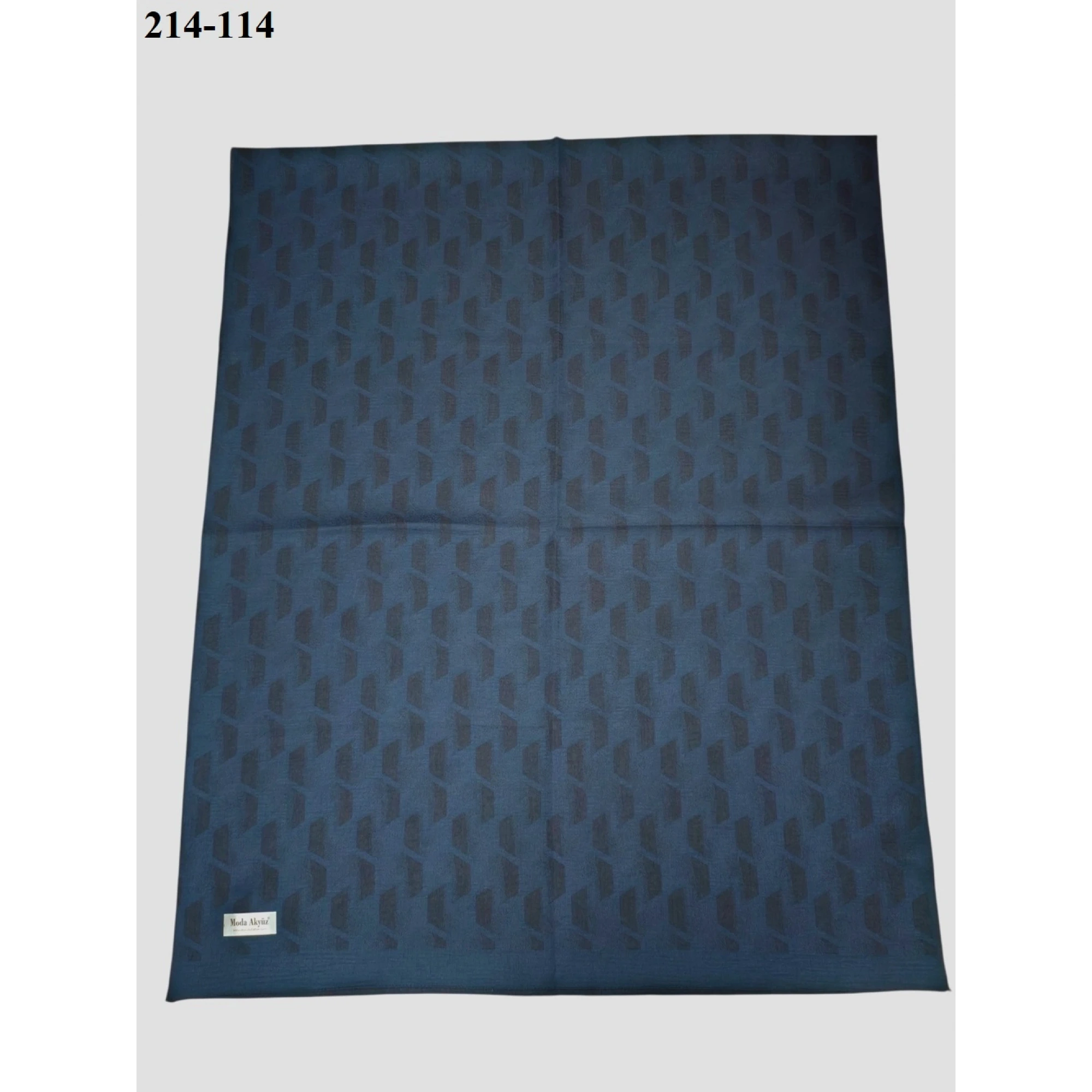 Moda Akyüz Ayrobin Jakar Şal (Lacivert) 214-114