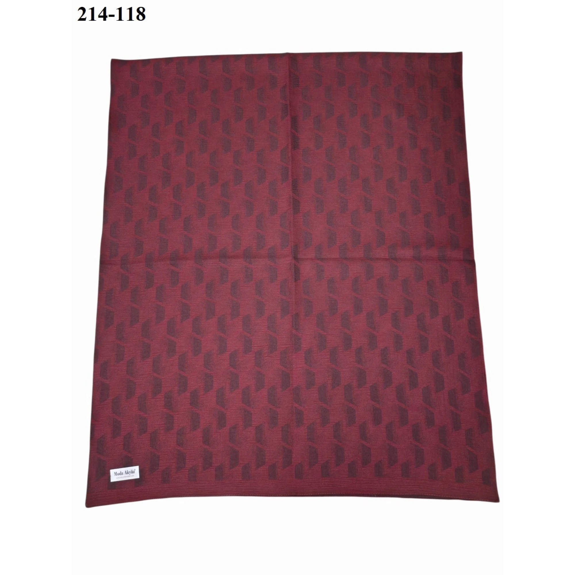 Moda Akyüz Ayrobin Jakar Şal (Bordo) 214-118