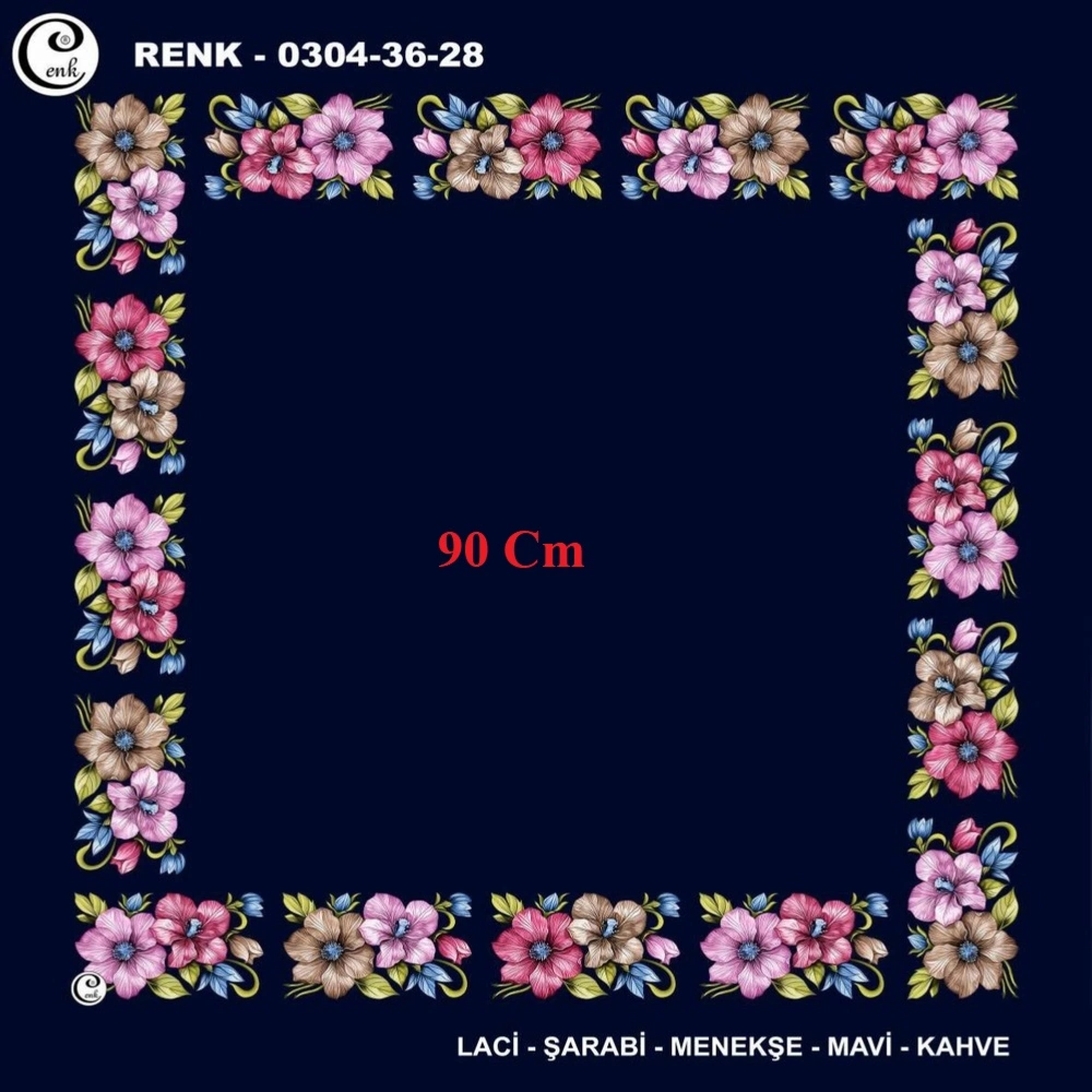 Cenk 90 CM İçi Boş Oyalık Yazma 036-28