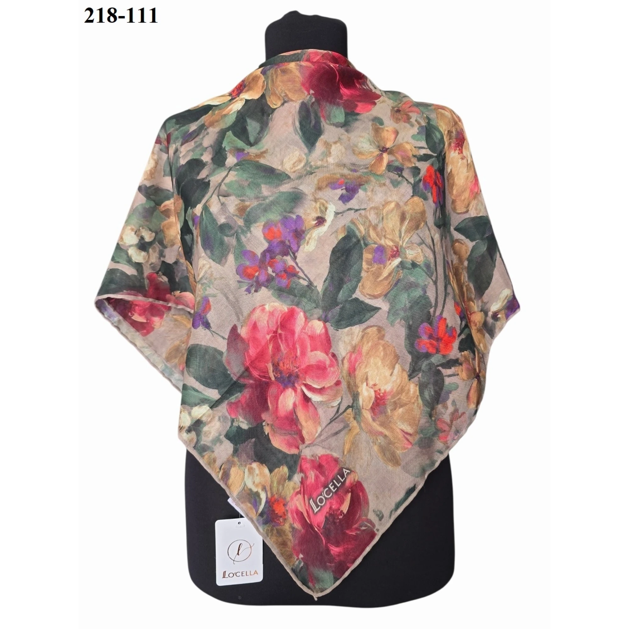 Locella Soft Pamuk Eşarp (Vizon) 218-111