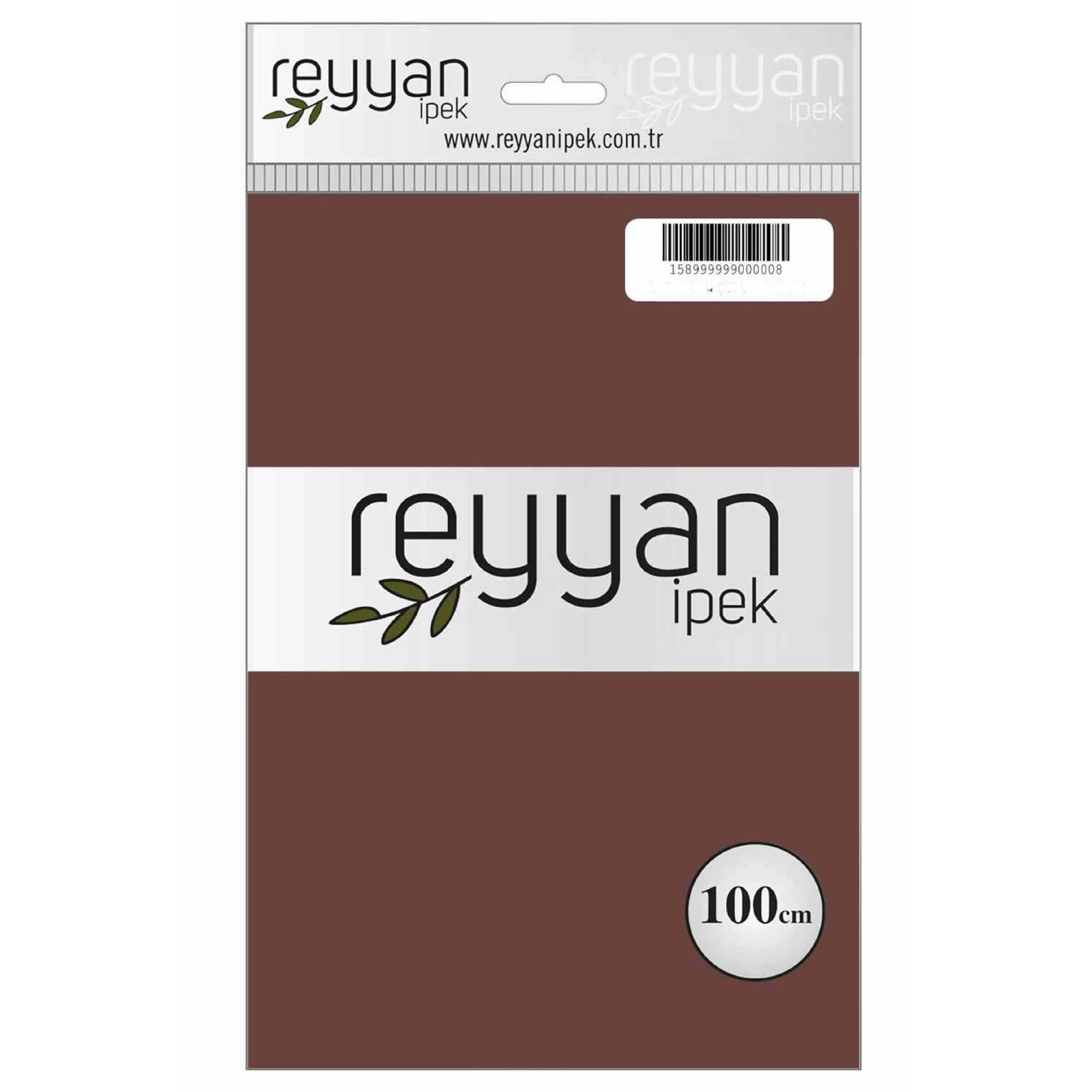 Reyyan İpek Düz Renk Oyalık Yazma 137- karamel