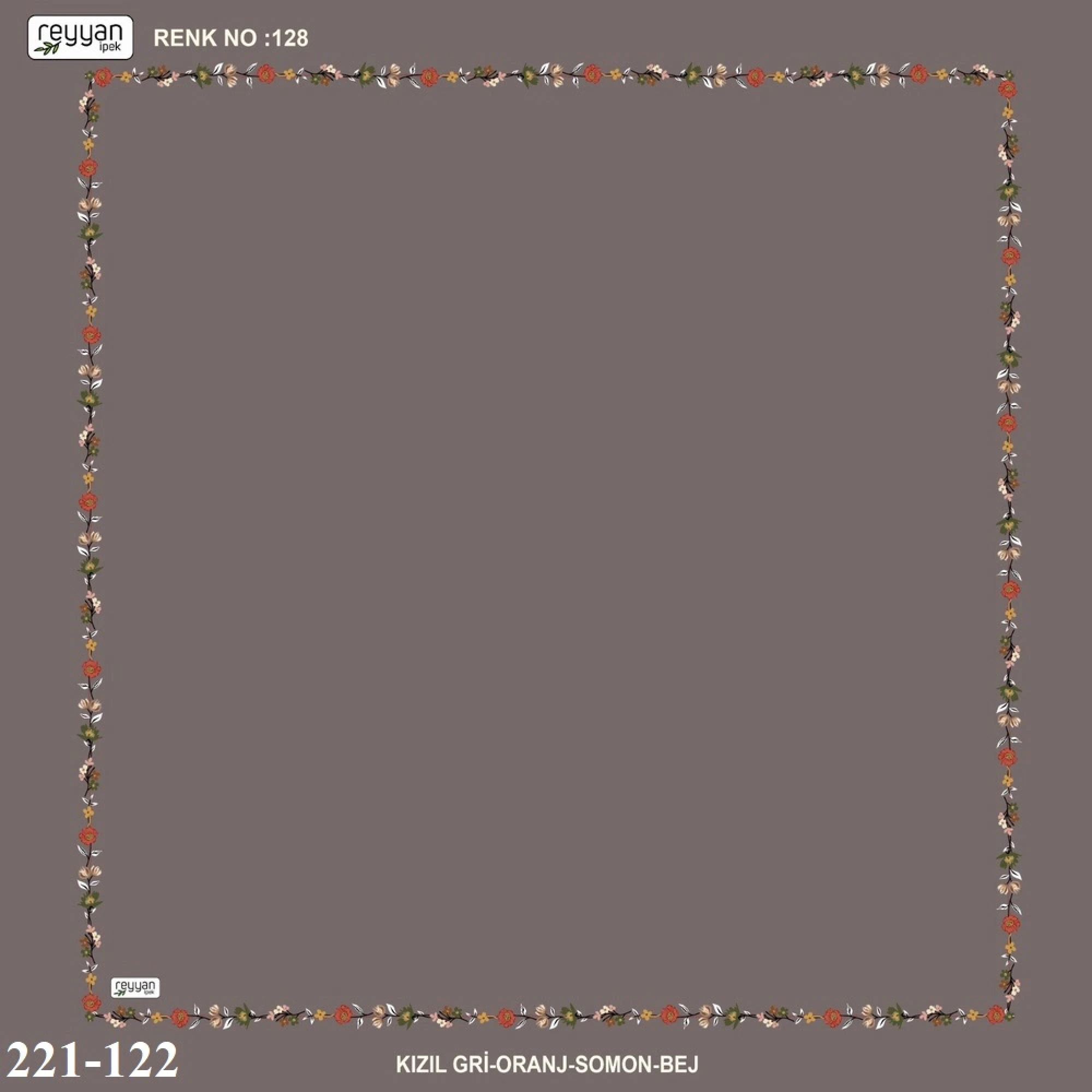 Reyyan İpek İçi Boş Desenli Oyalık Yazma 221-122