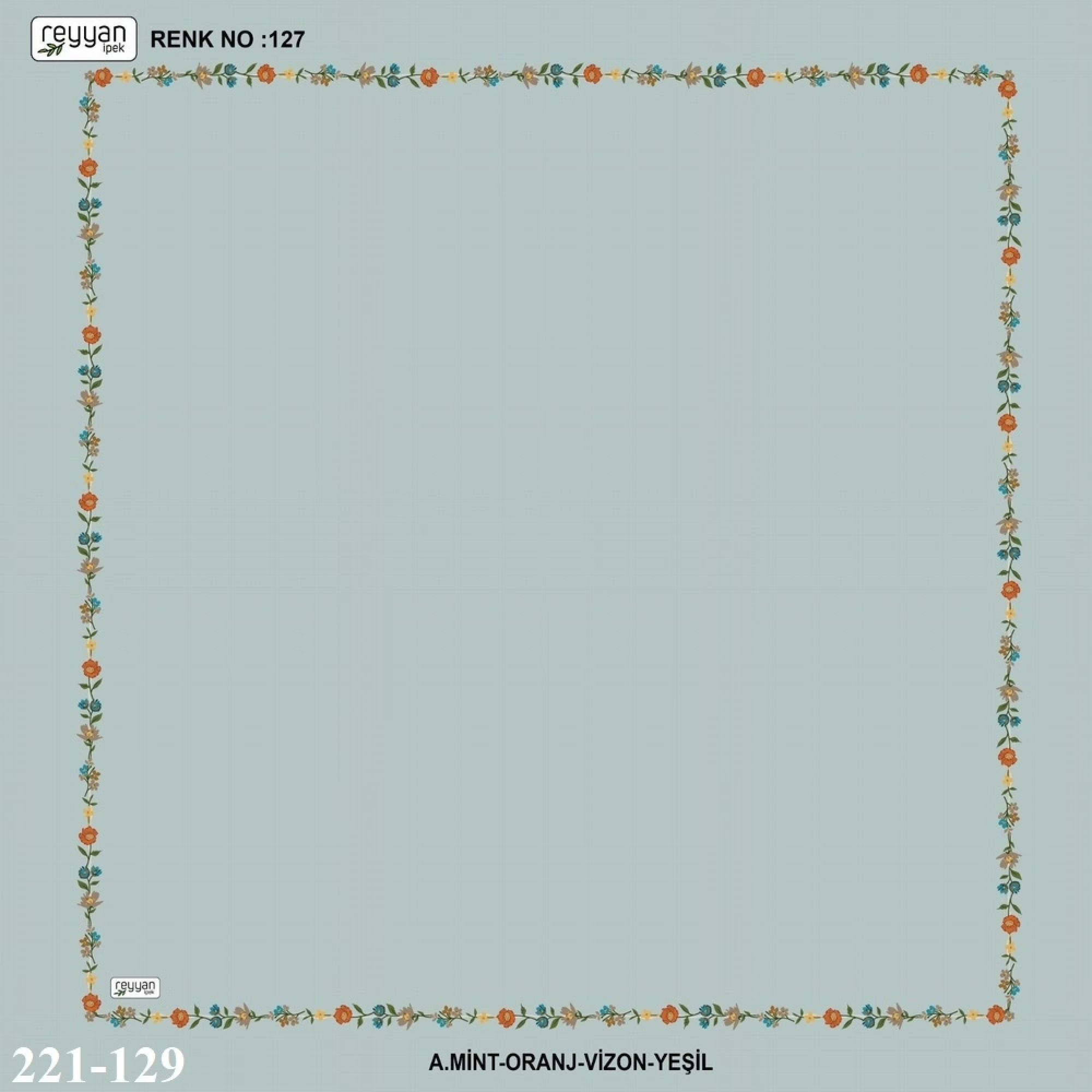 Reyyan İpek İçi Boş Desenli Oyalık Yazma 221-129