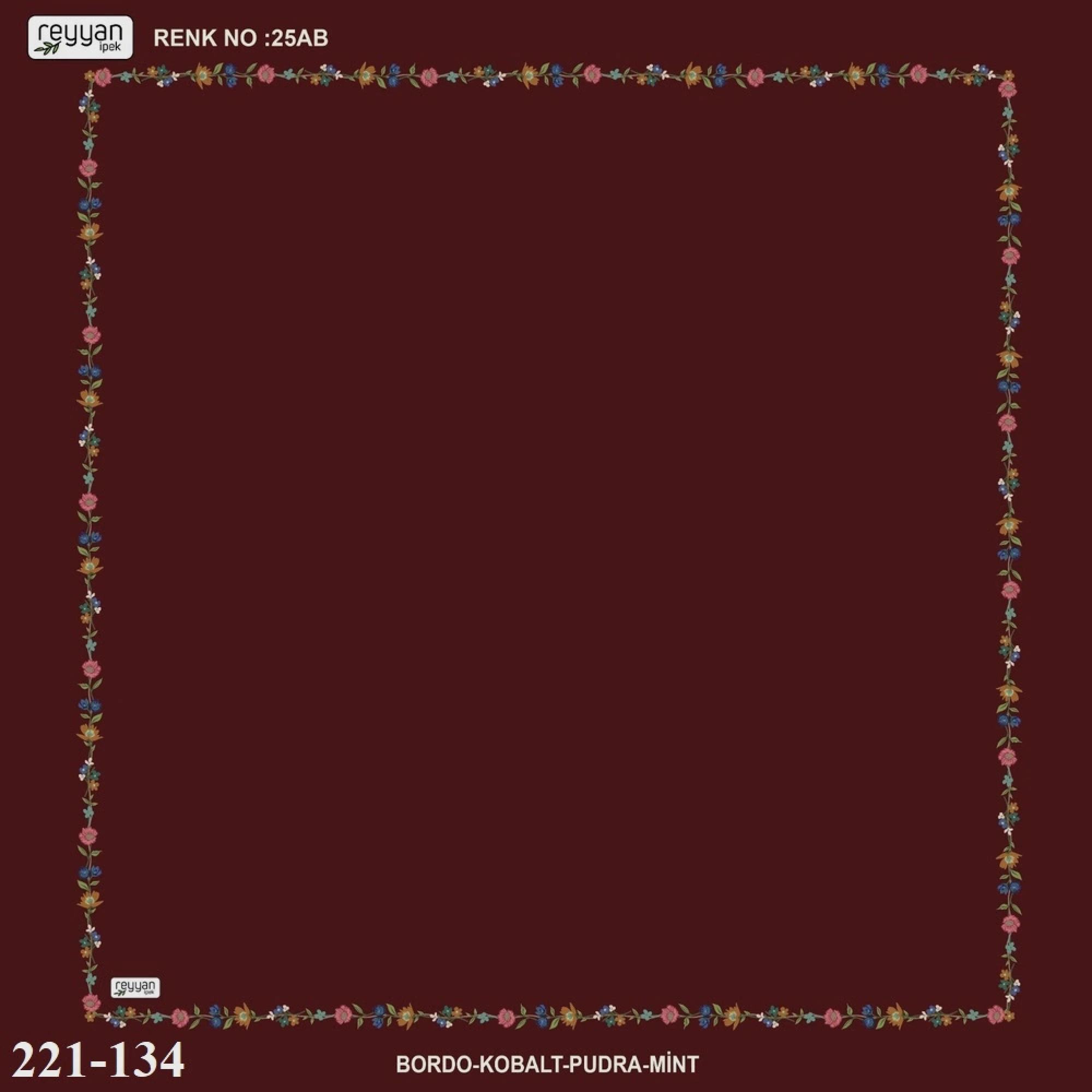 Reyyan İpek İçi Boş Desenli Oyalık Yazma 221-134
