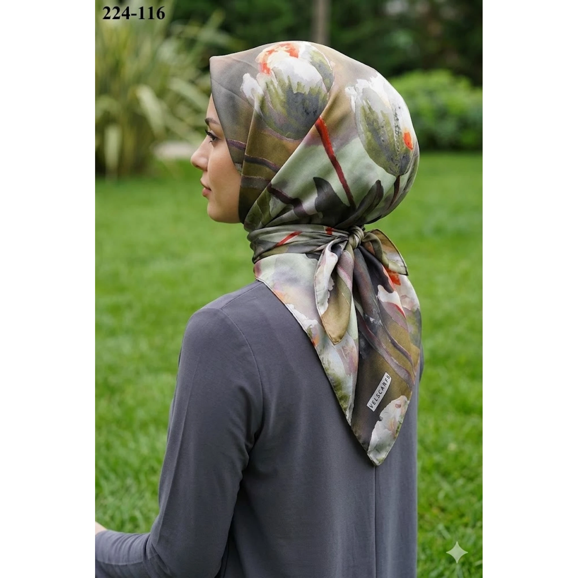 Velscarfs Soft Pamuk Parla Eşarp 224-116