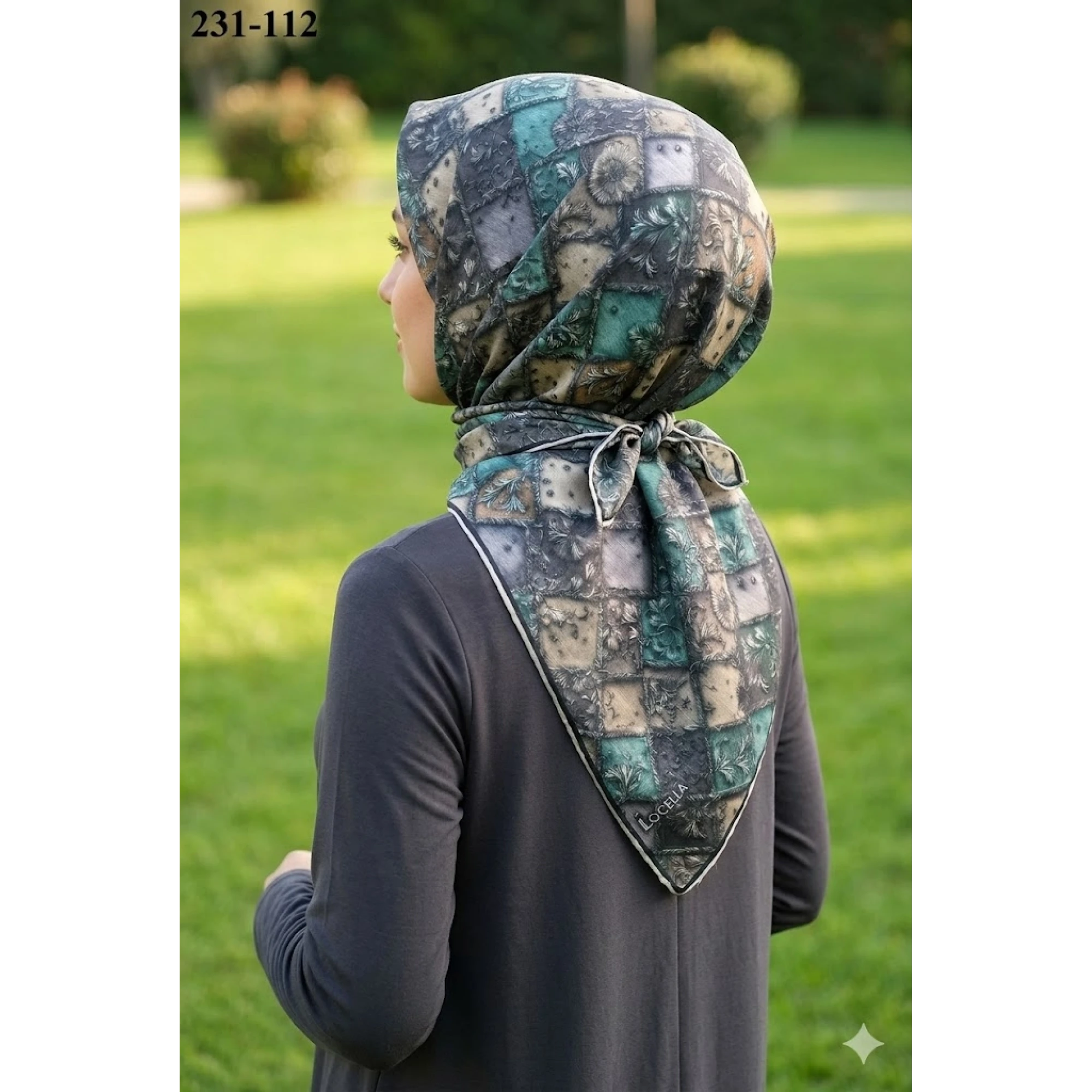 Locella Soft Pamuk Eşarp 231-112