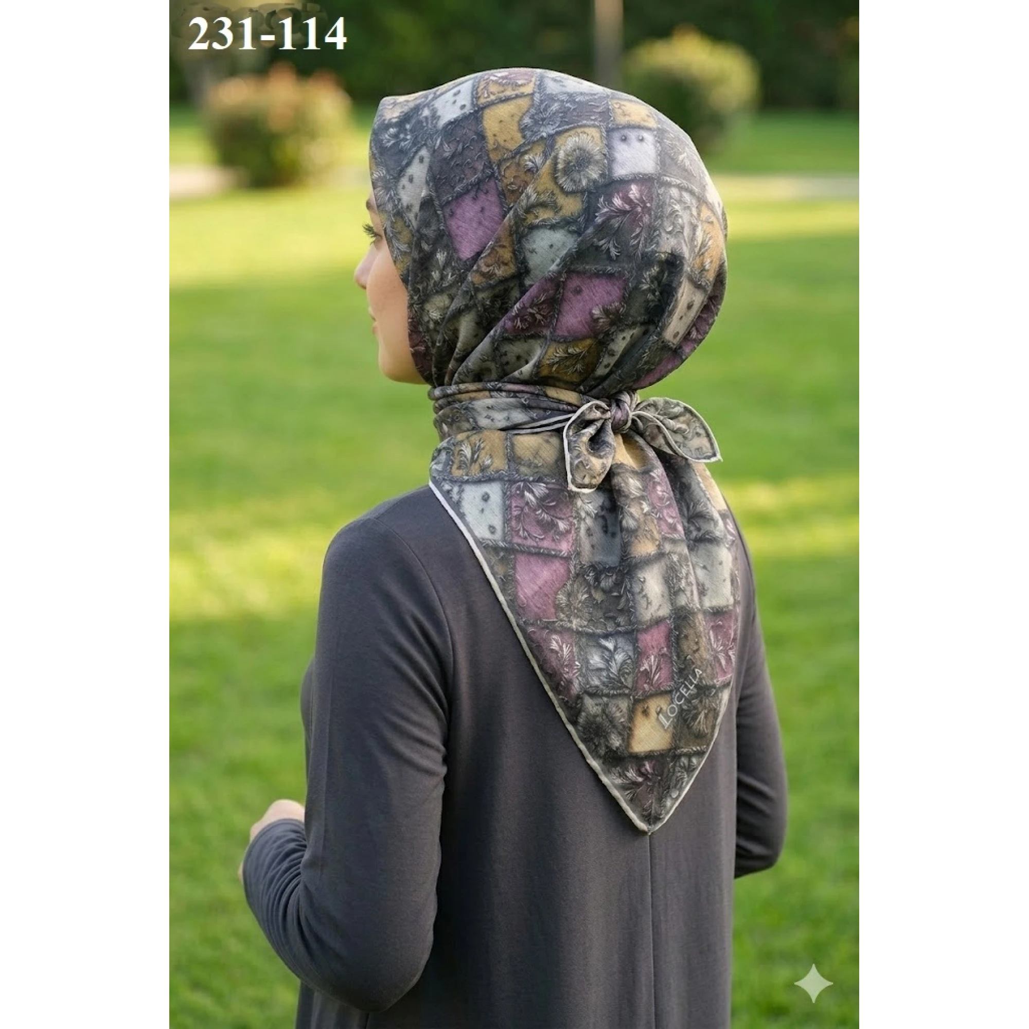 Locella Soft Pamuk Eşarp 231-114