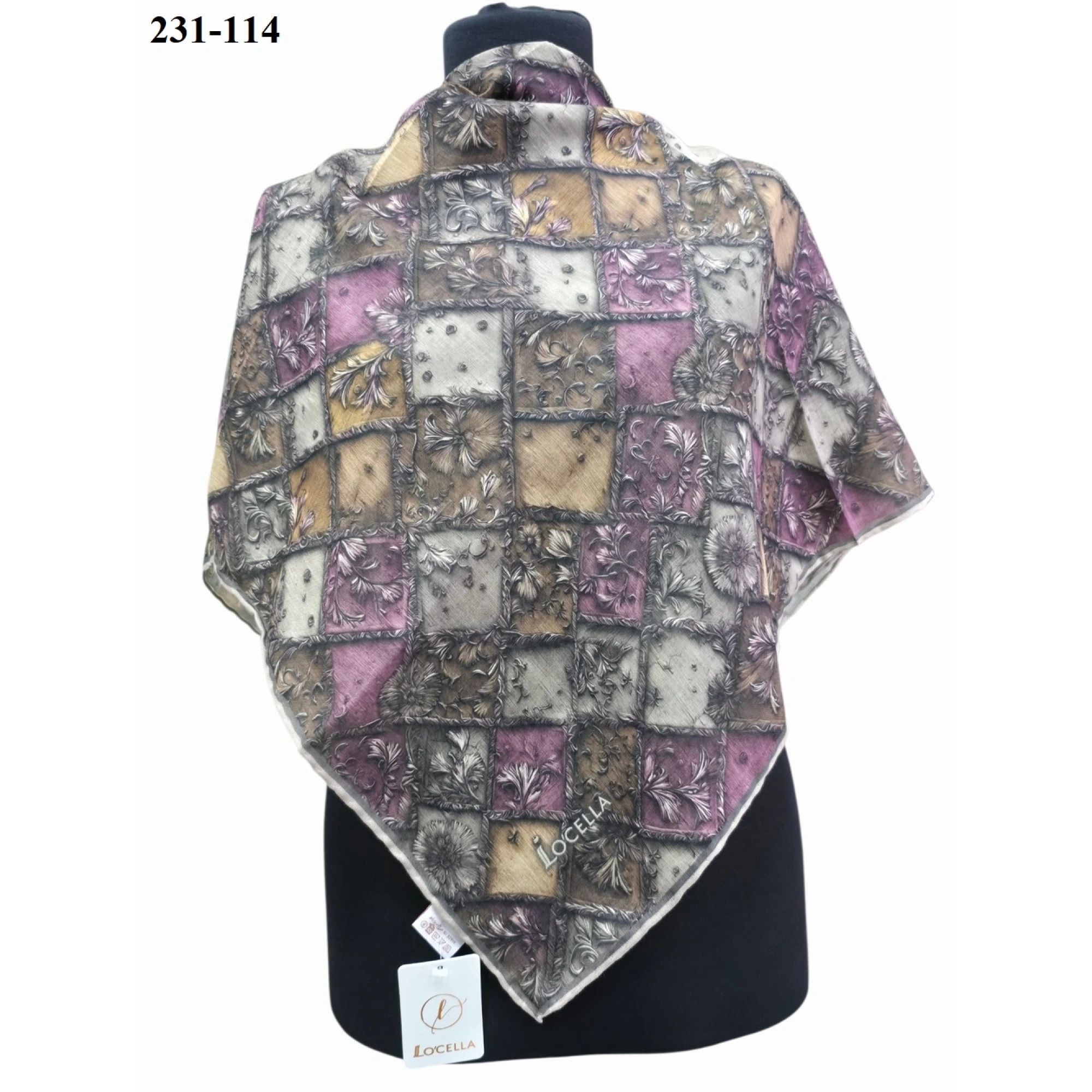 Locella Soft Pamuk Eşarp 231-114