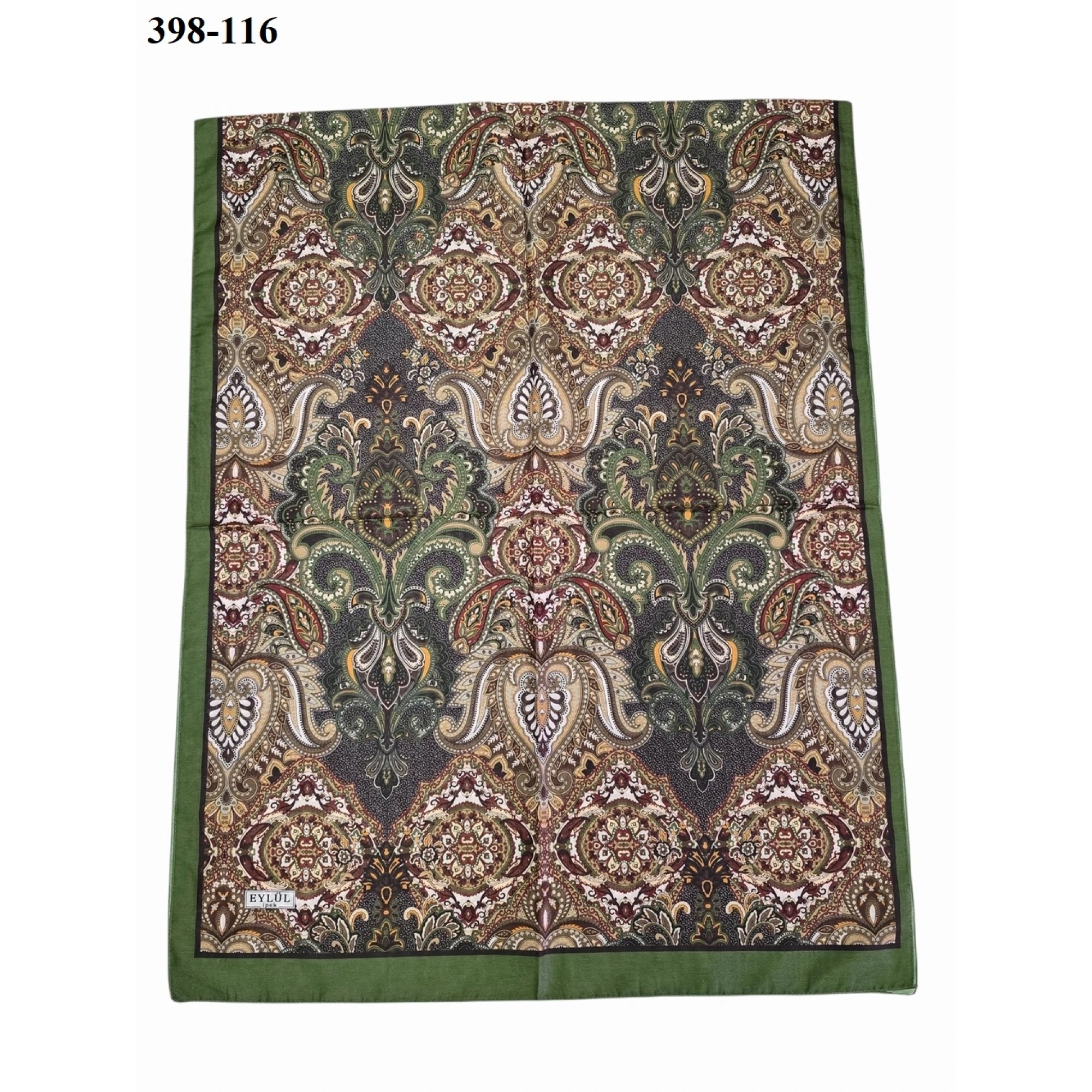 Eylül İpek Etnik Desen Soft Şal 398-116