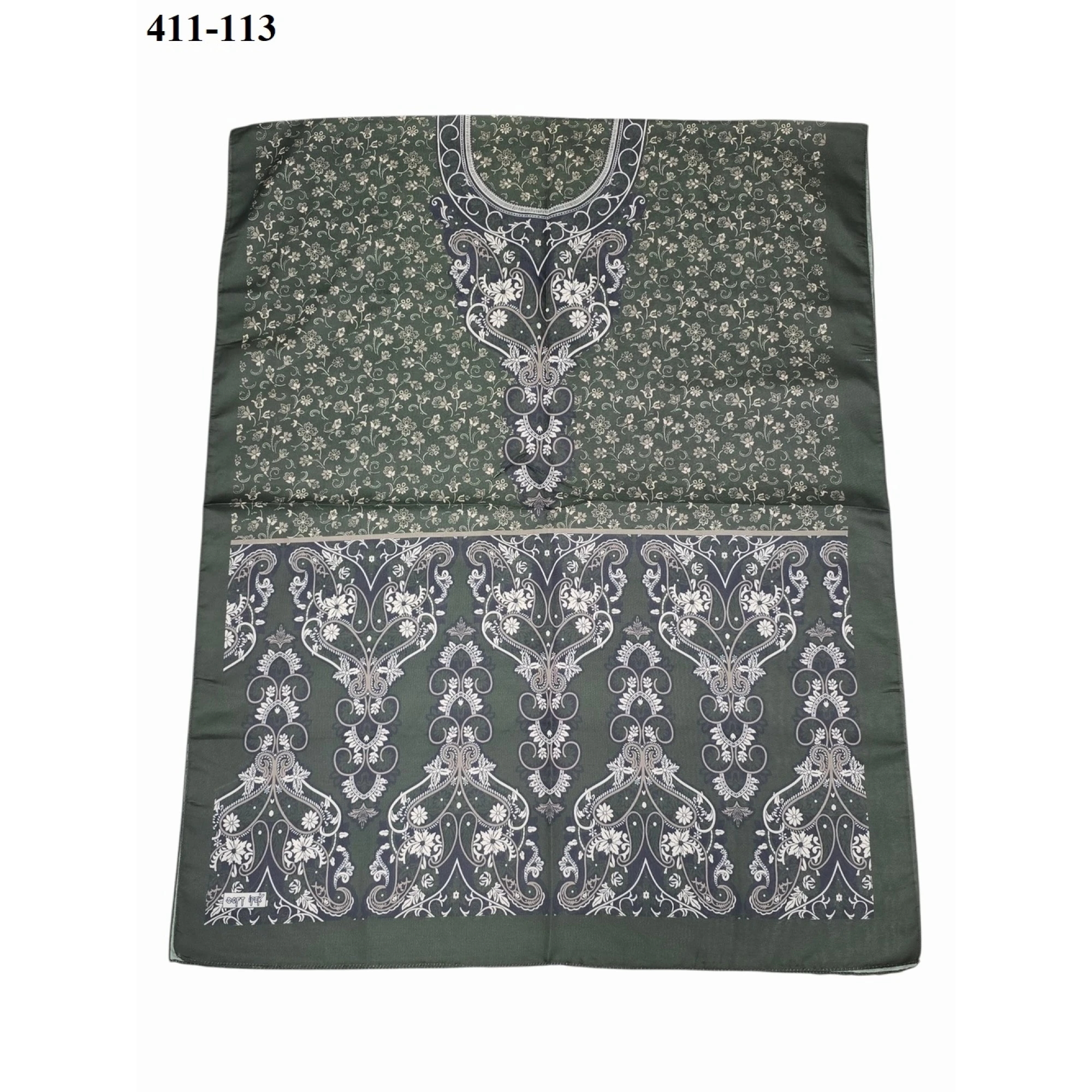 Soft İpek Etnik Desen Soft Şal 411-113