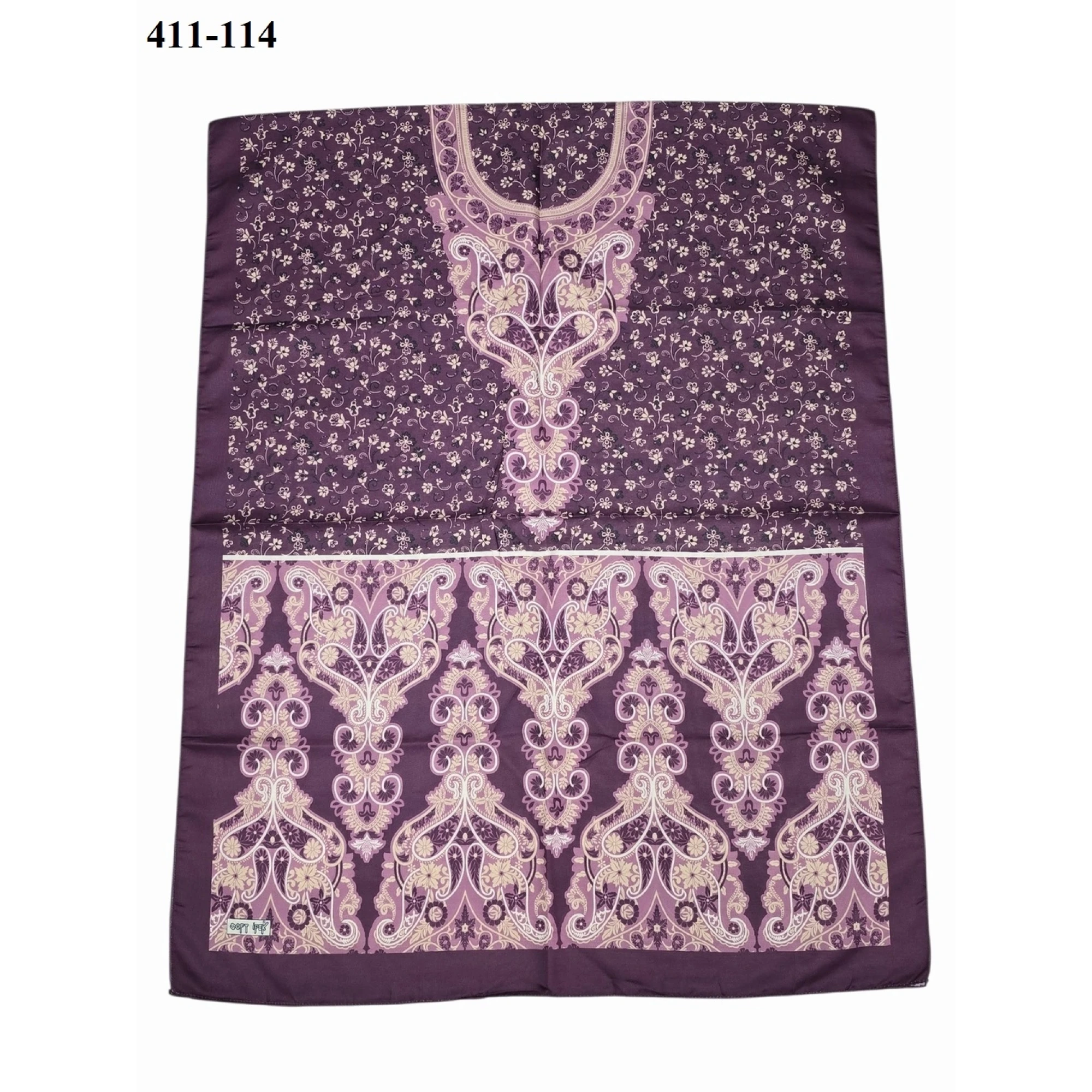 Soft İpek Etnik Desen Soft Şal 411-114
