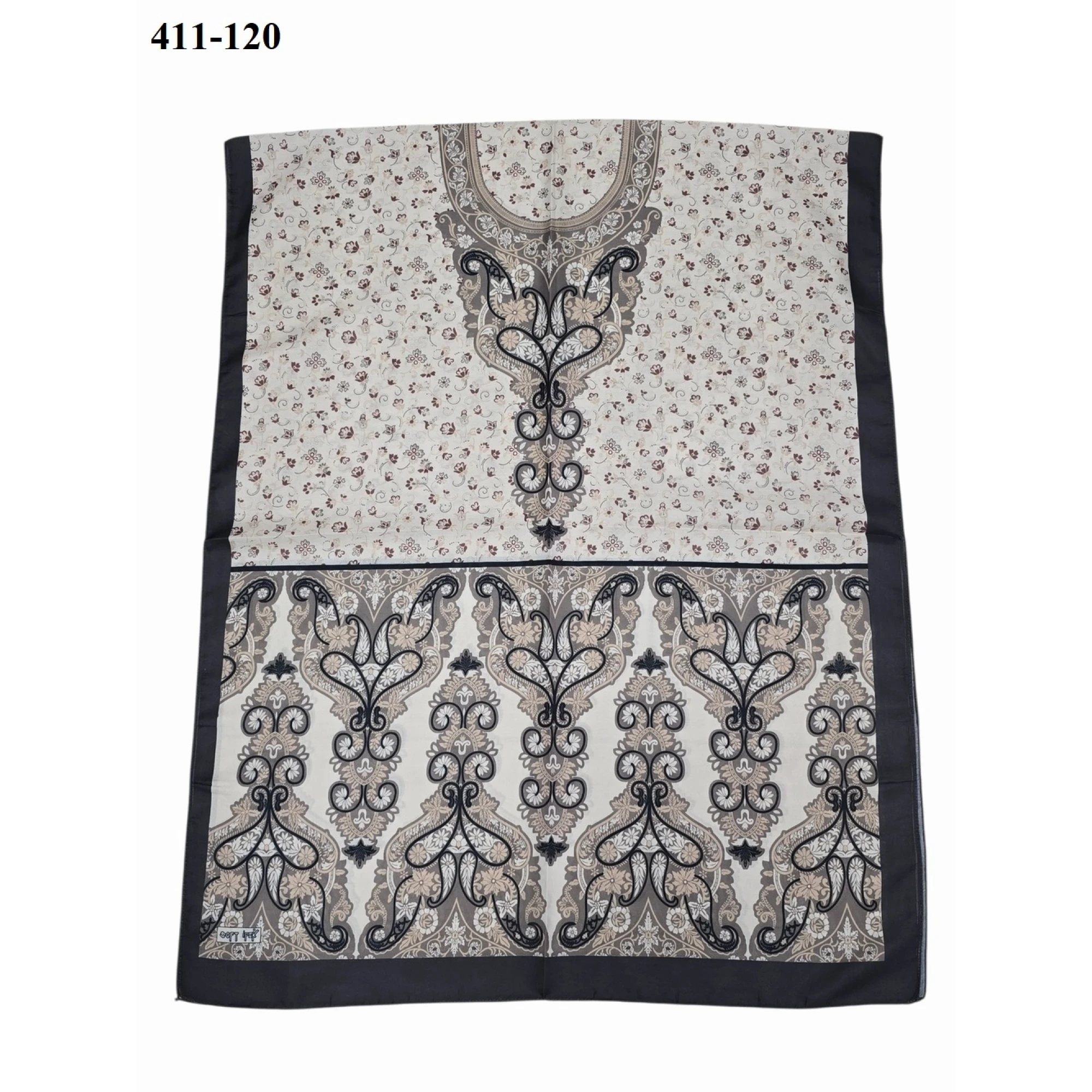 Soft İpek Etnik Desen Soft Şal 411-120