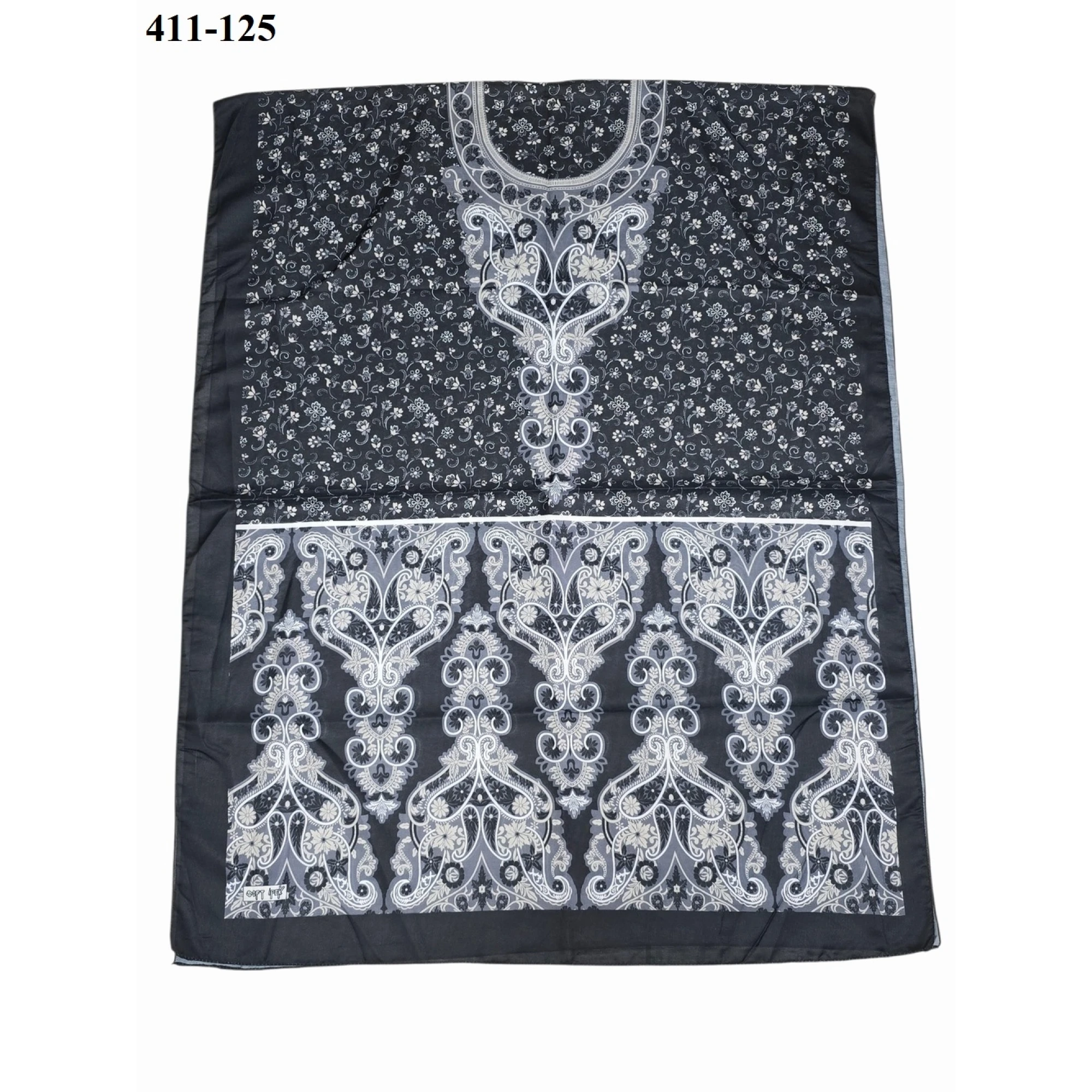 Soft İpek Etnik Desen Soft Şal 411-125
