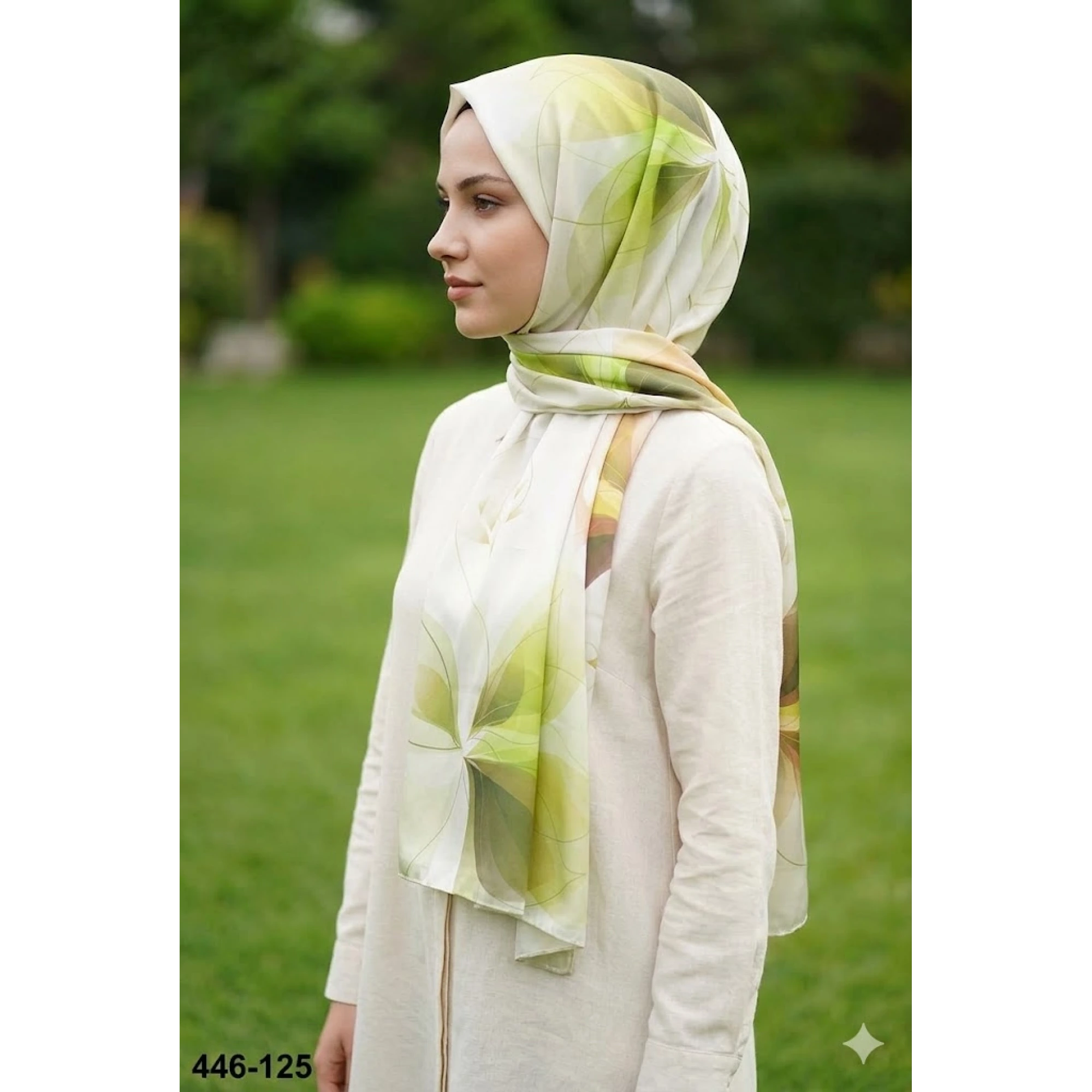 Buqle Dijital Desenli Soft Şal 446-125