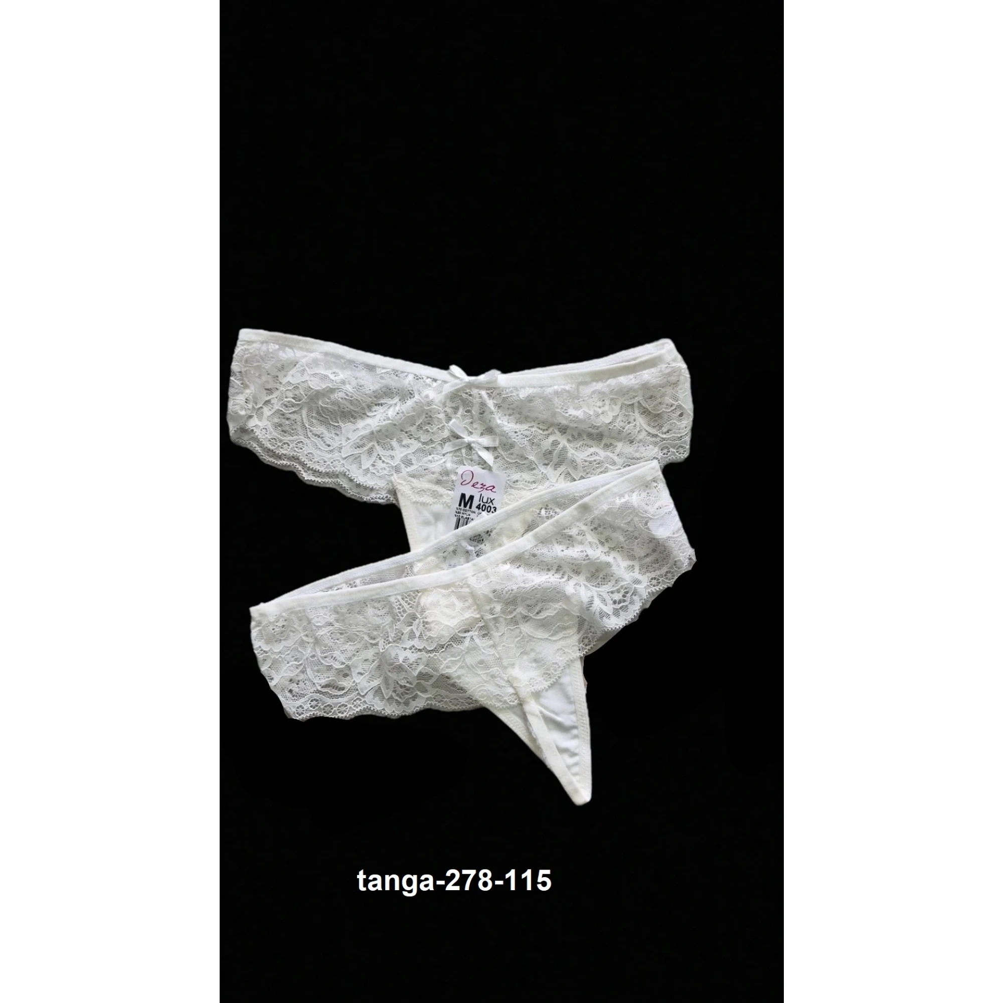 bayan tanga kırık beyaz m beden 12 adet 278-115