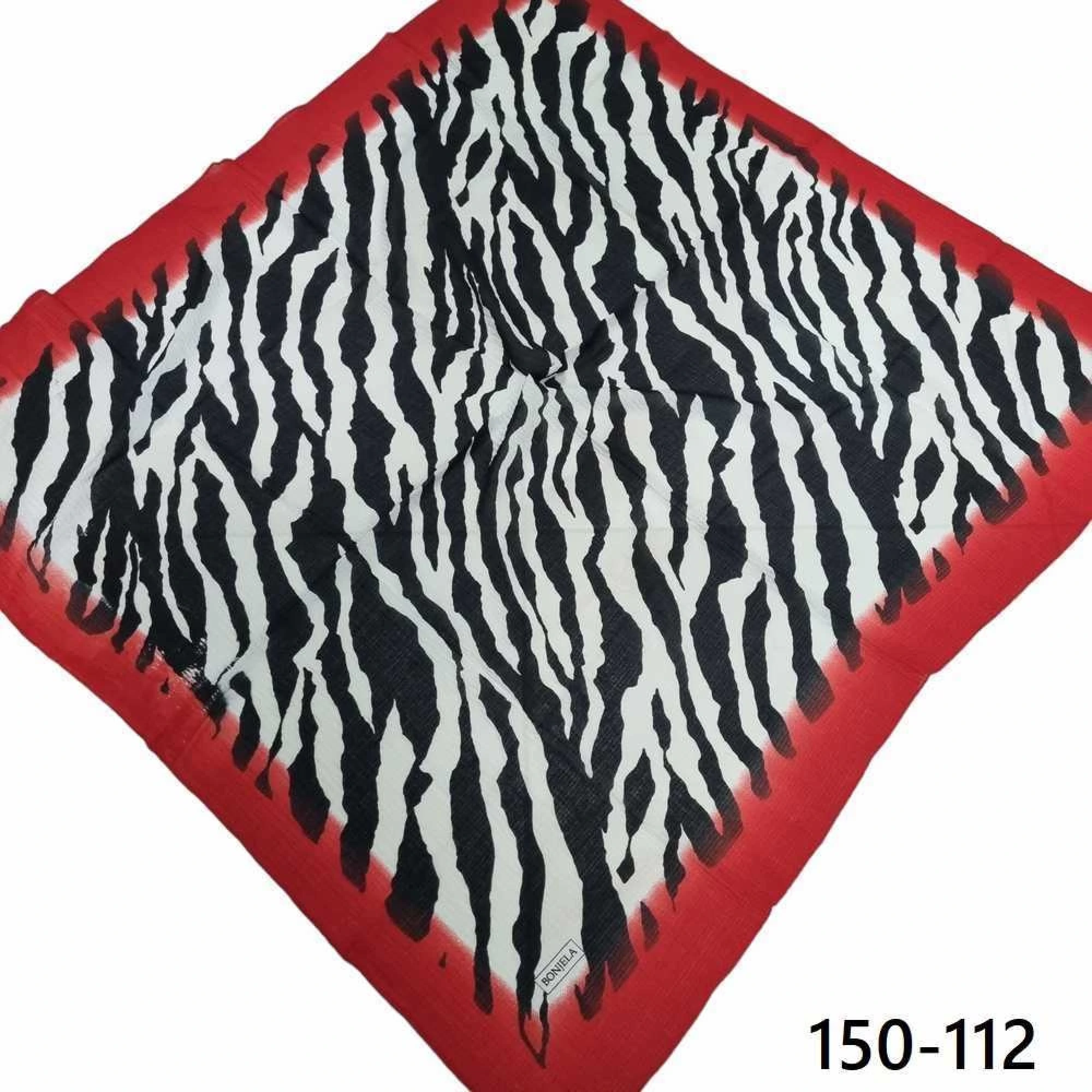 Bonjela Desenli Mio Caz Pamuk Eşarp 150-112