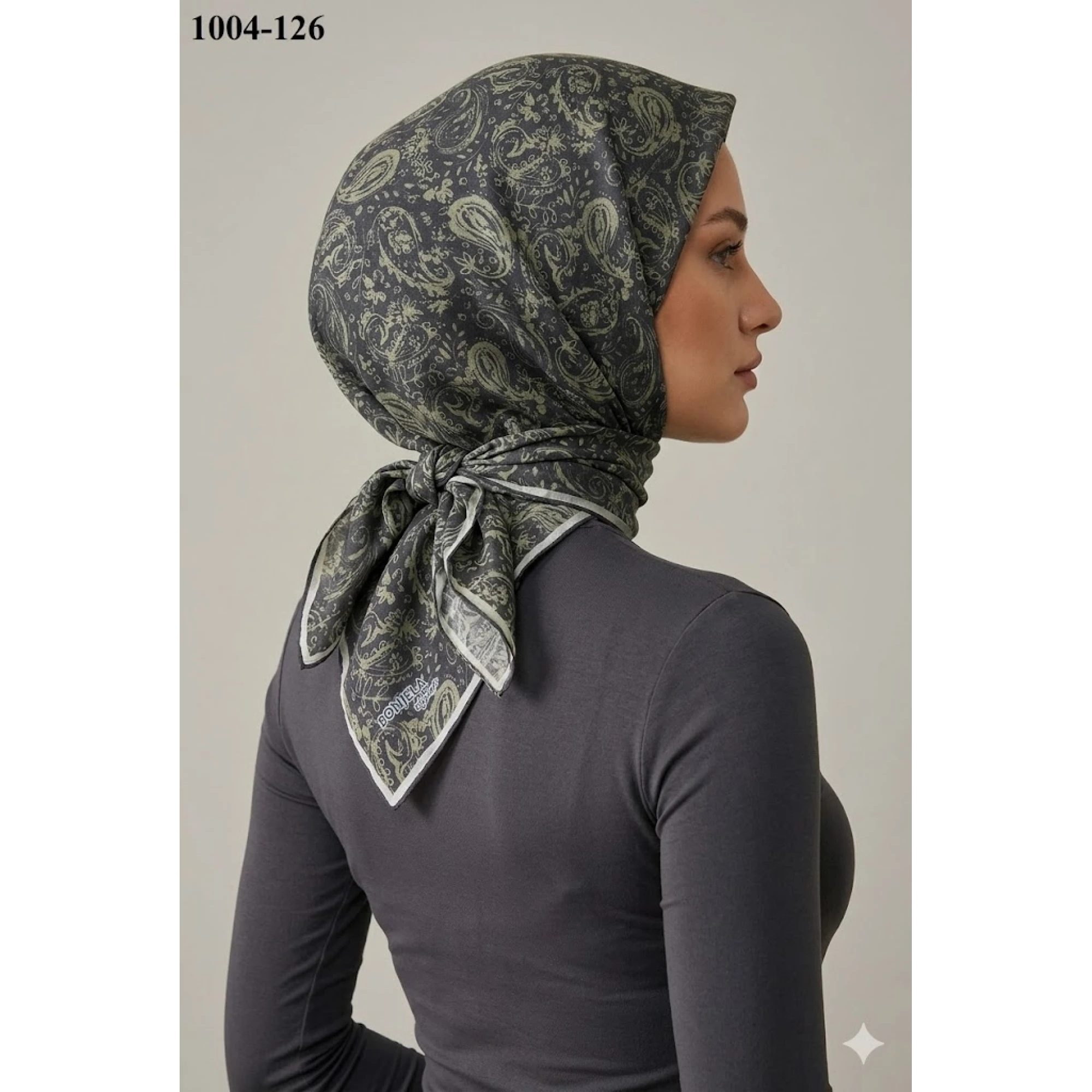 Bonjela Soft Pamuk Eşarp 1004-126