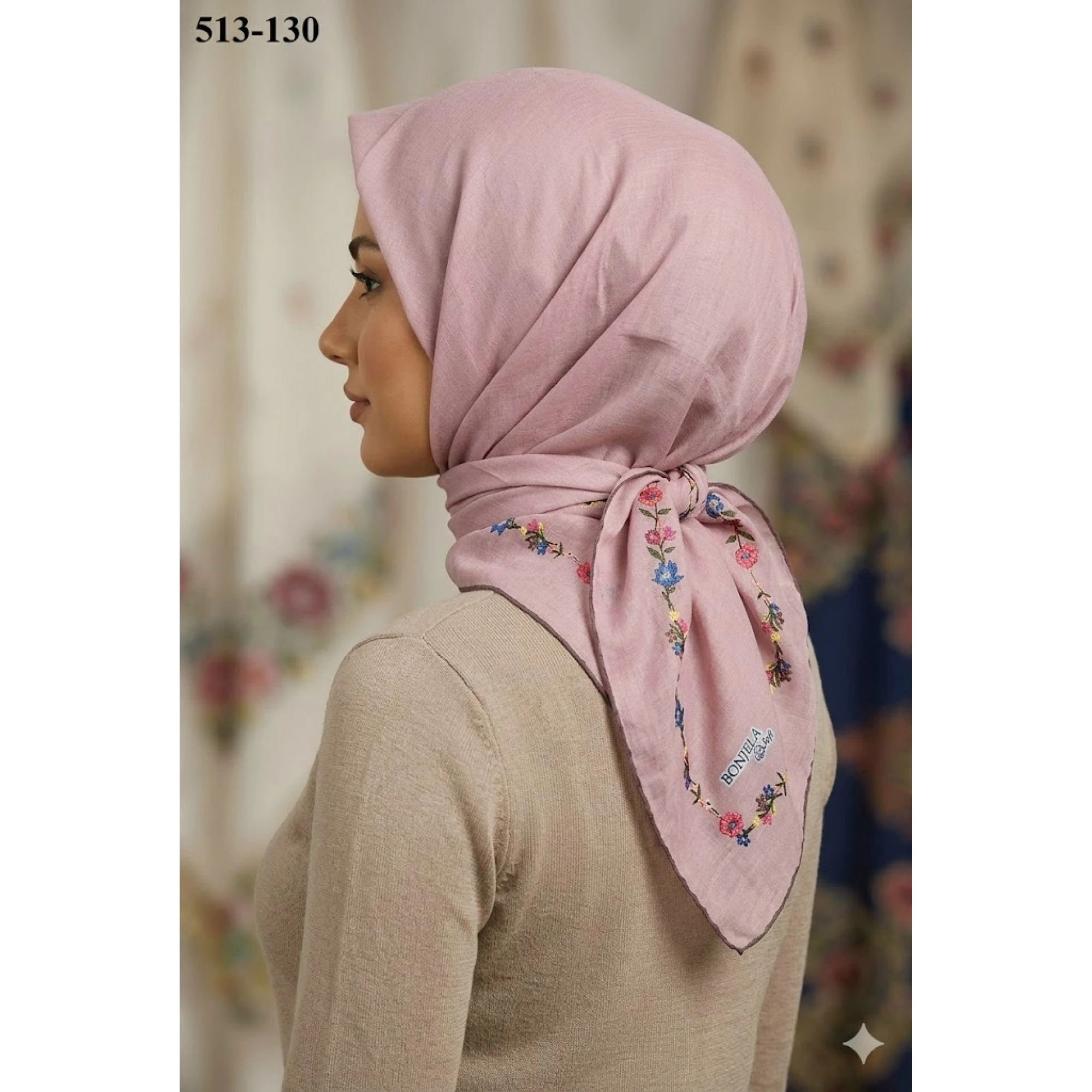 Bonjela Soft Pamuk Eşarp 513-130