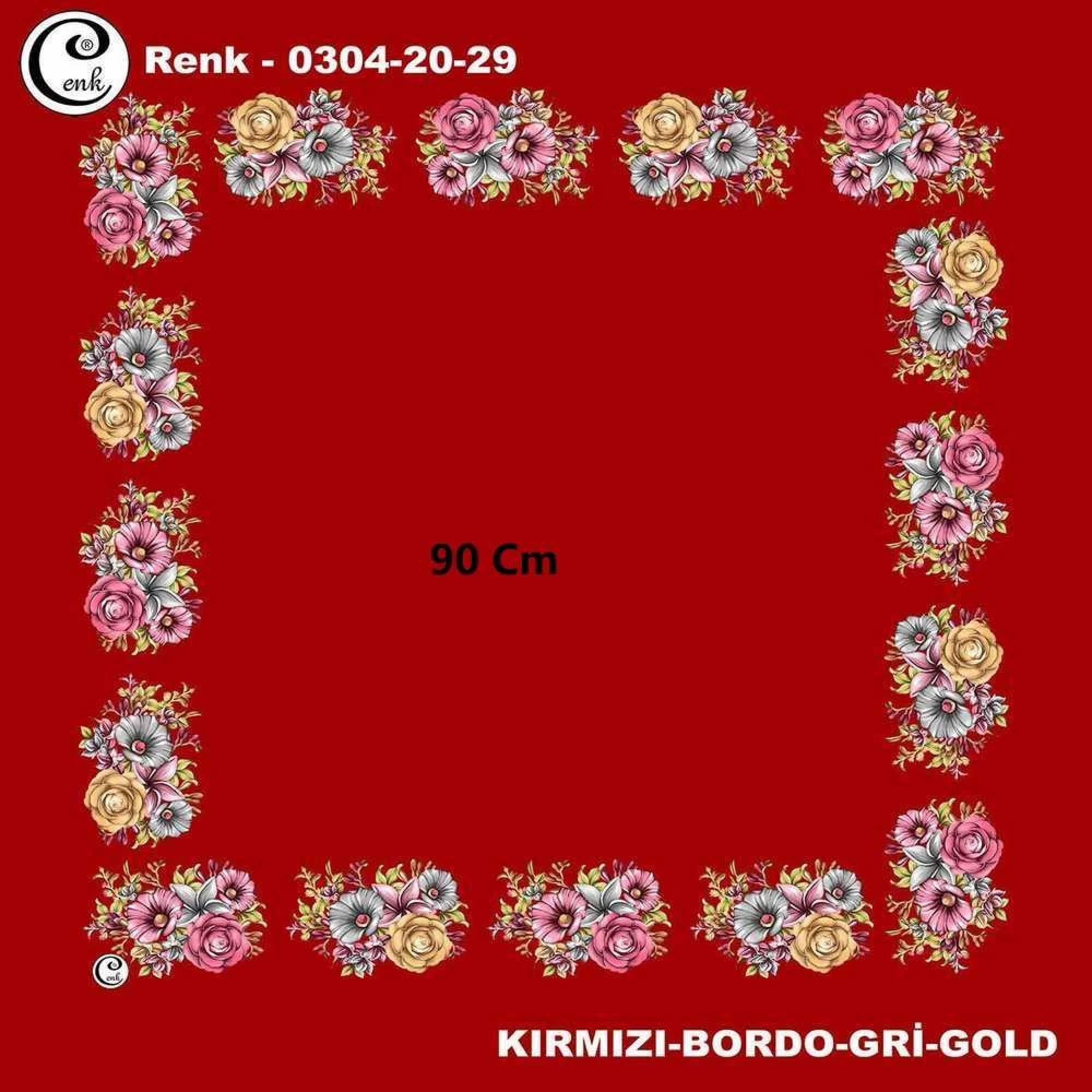 Cenk 90 CM İçi Boş Oyalık Yazma 020-29