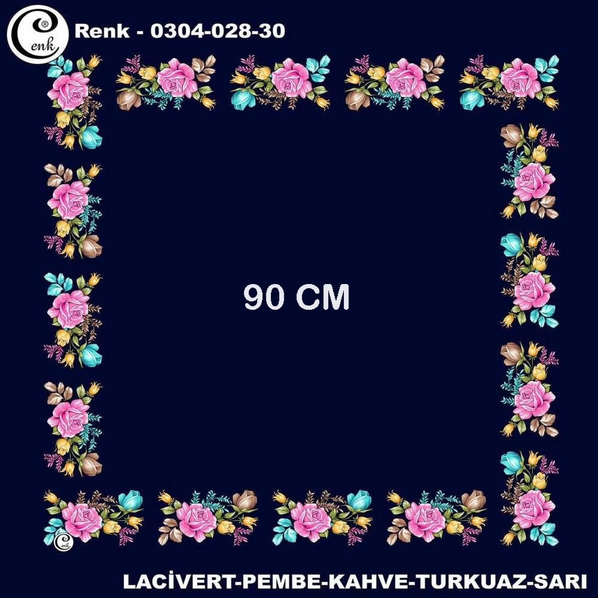 Cenk 90 CM İçi Boş Oyalık Yazma 028-30