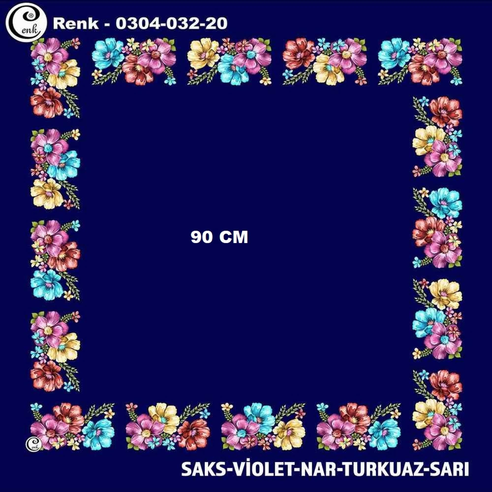 Cenk 90 CM İçi Boş Oyalık Yazma 032-20