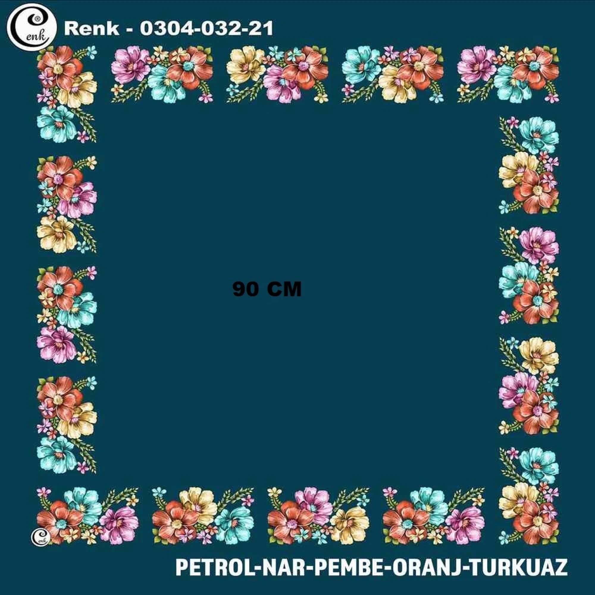 Cenk 90 CM İçi Boş Oyalık Yazma 032-21