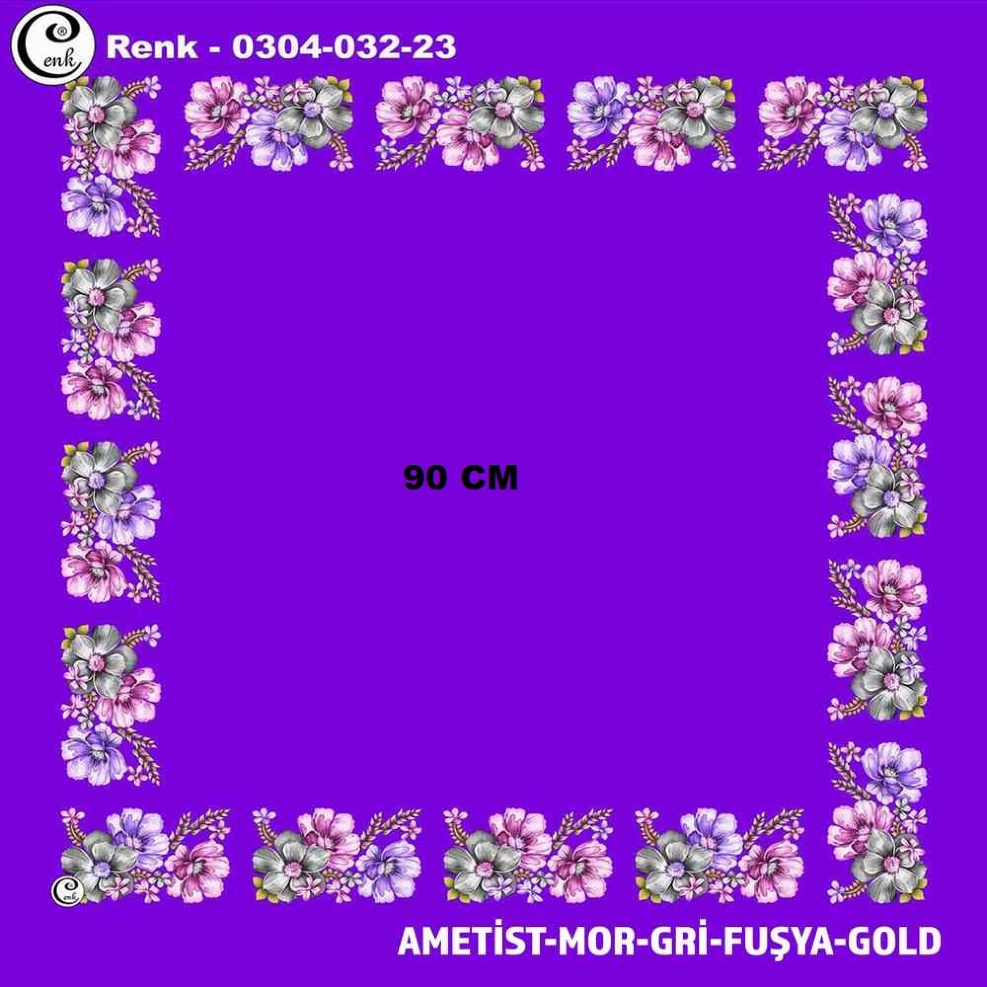 Cenk 90 CM İçi Boş Oyalık Yazma 032-23