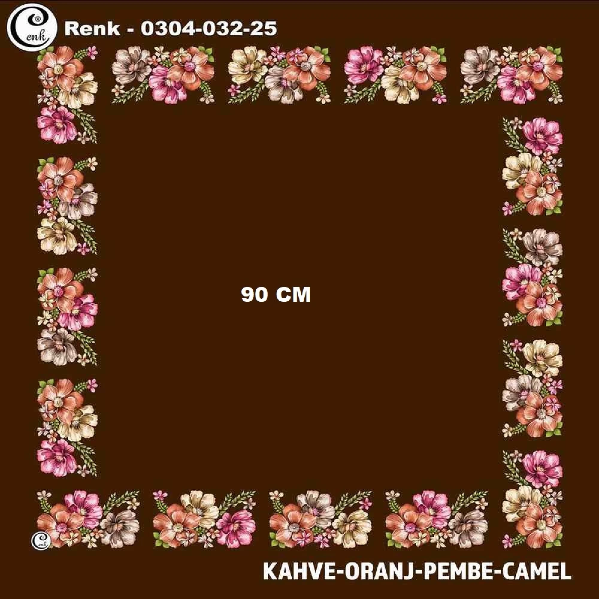 Cenk 90 CM İçi Boş Oyalık Yazma 032-25