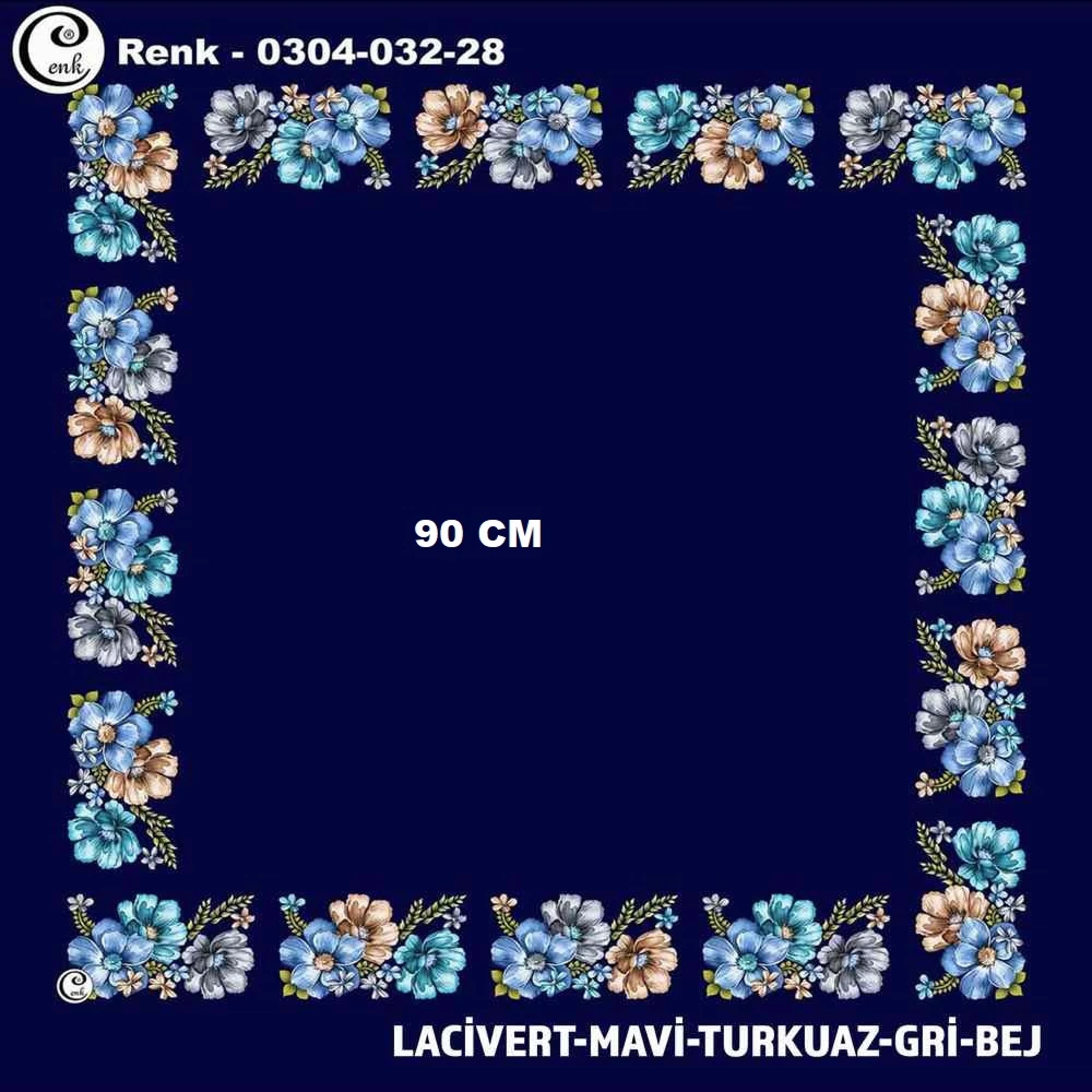 Cenk 90 CM İçi Boş Oyalık Yazma 032-28