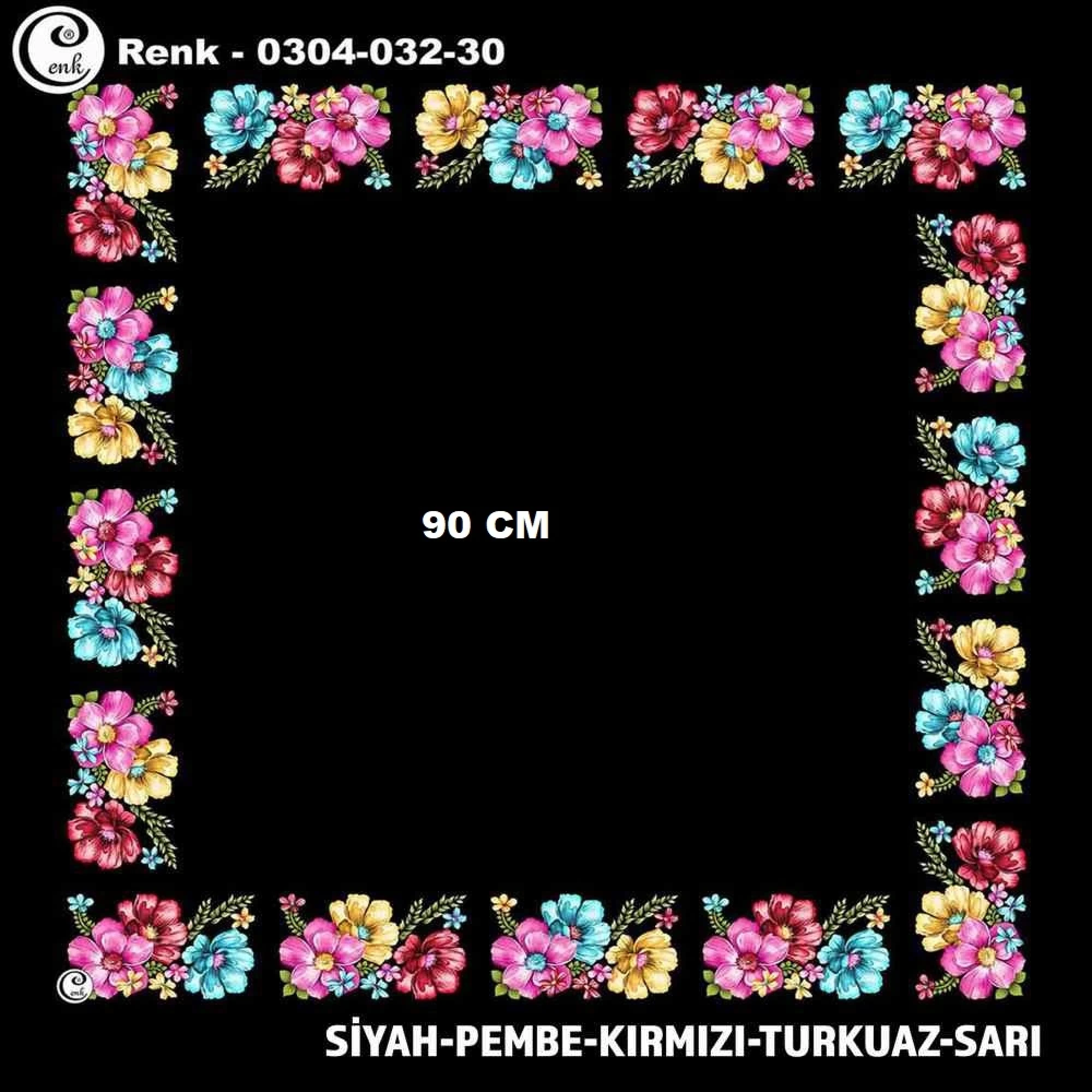 Cenk 90 CM İçi Boş Oyalık Yazma 032-30