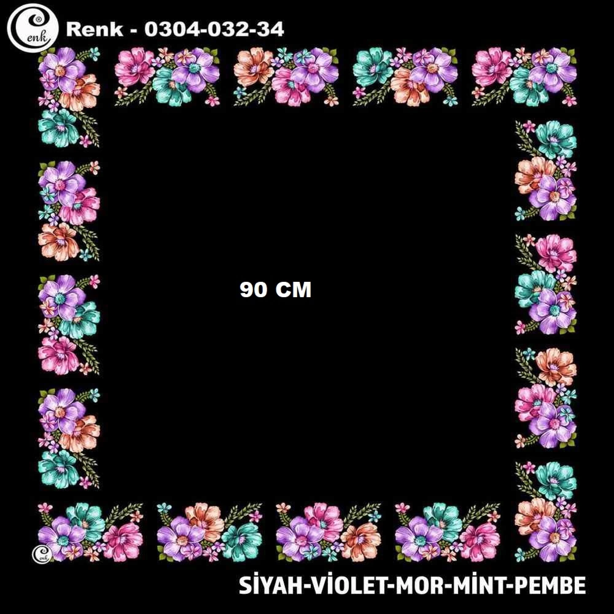 Cenk 90 CM İçi Boş Oyalık Yazma 032-34
