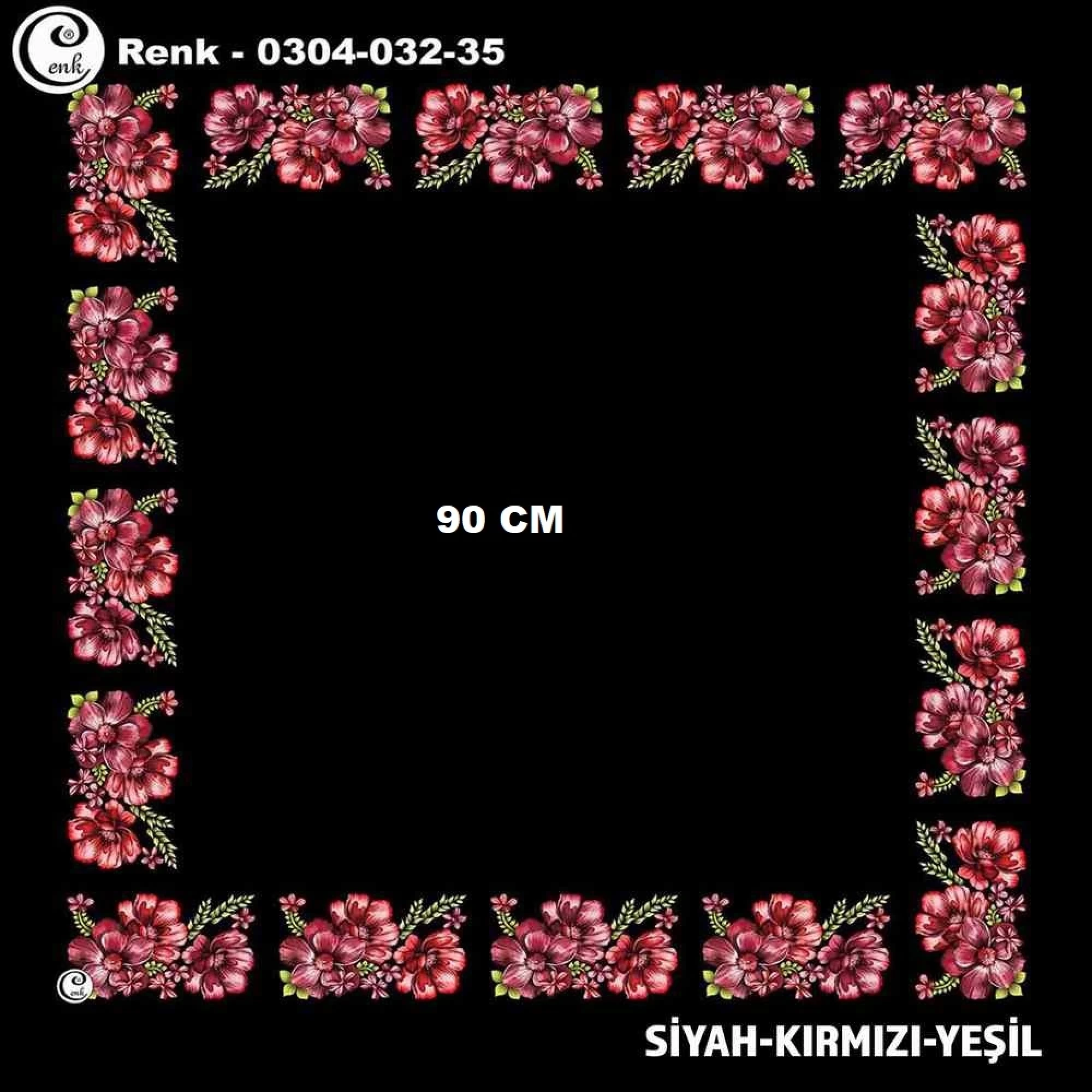 Cenk 90 CM İçi Boş Oyalık Yazma 032-35