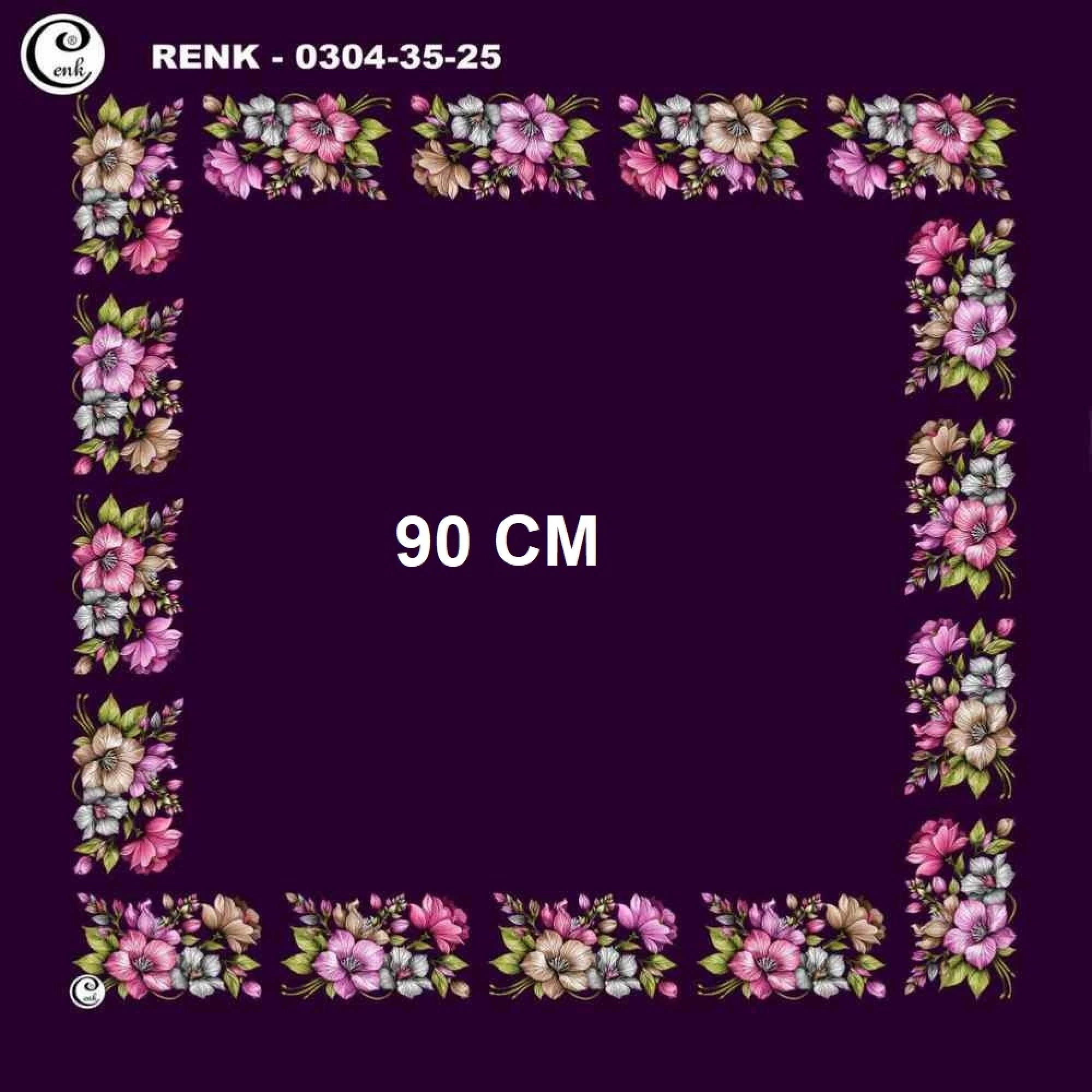Cenk 90 CM İçi Boş Oyalık Yazma 035-25