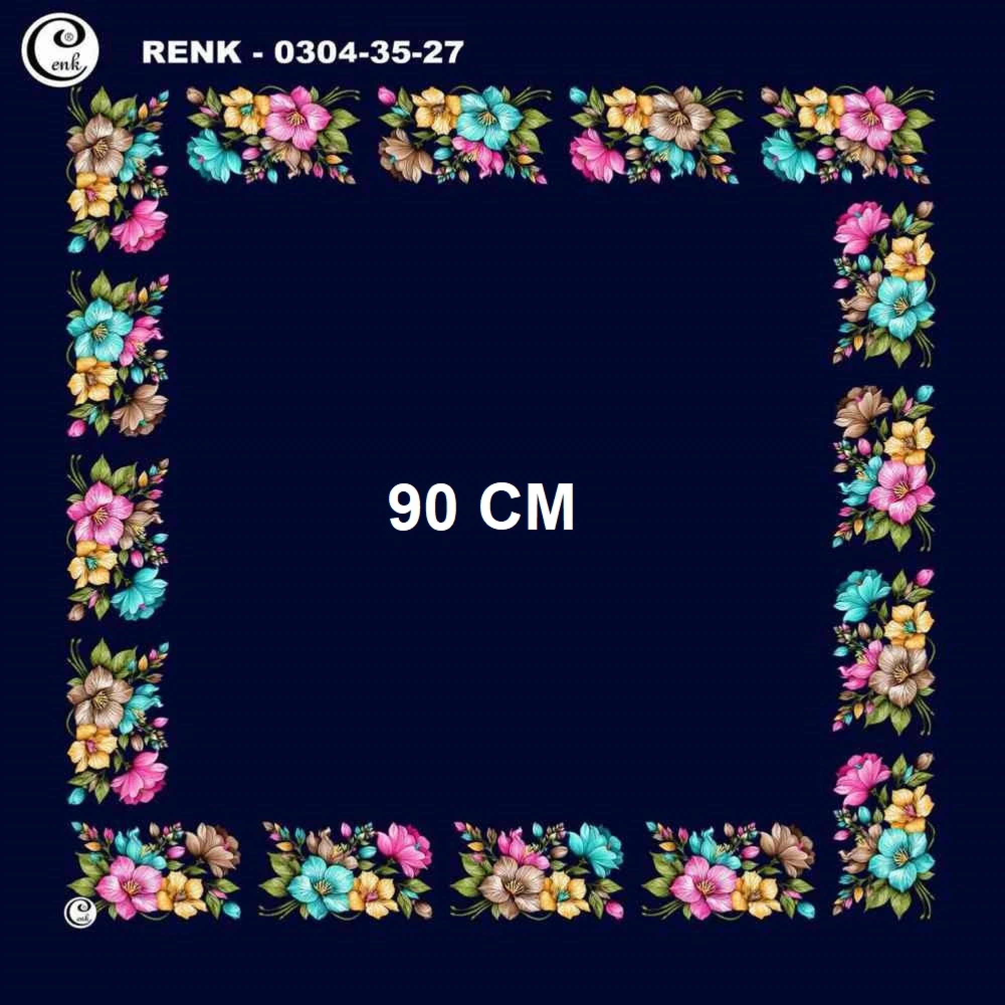 Cenk 90 CM İçi Boş Oyalık Yazma 035-27