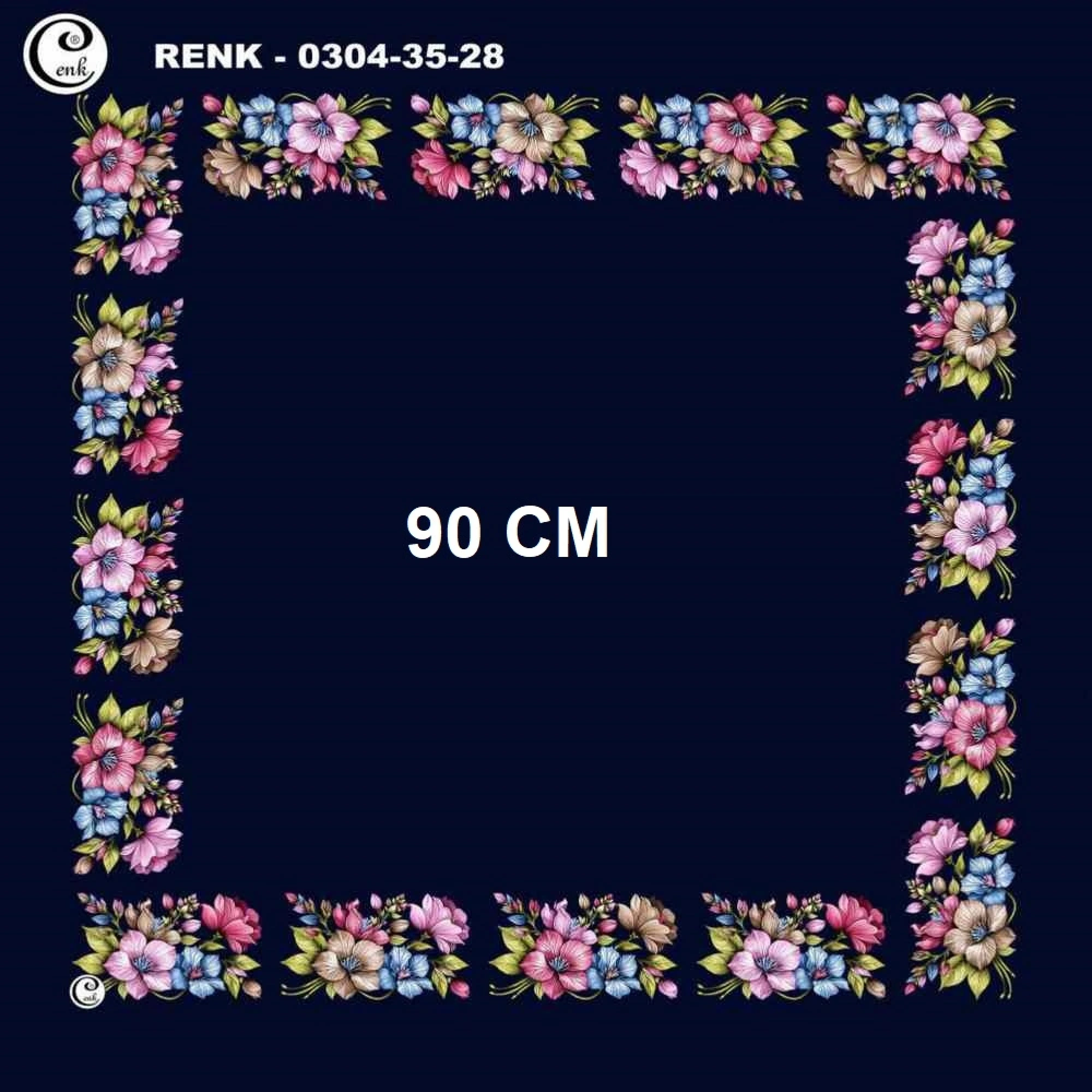 Cenk 90 CM İçi Boş Oyalık Yazma 035-28